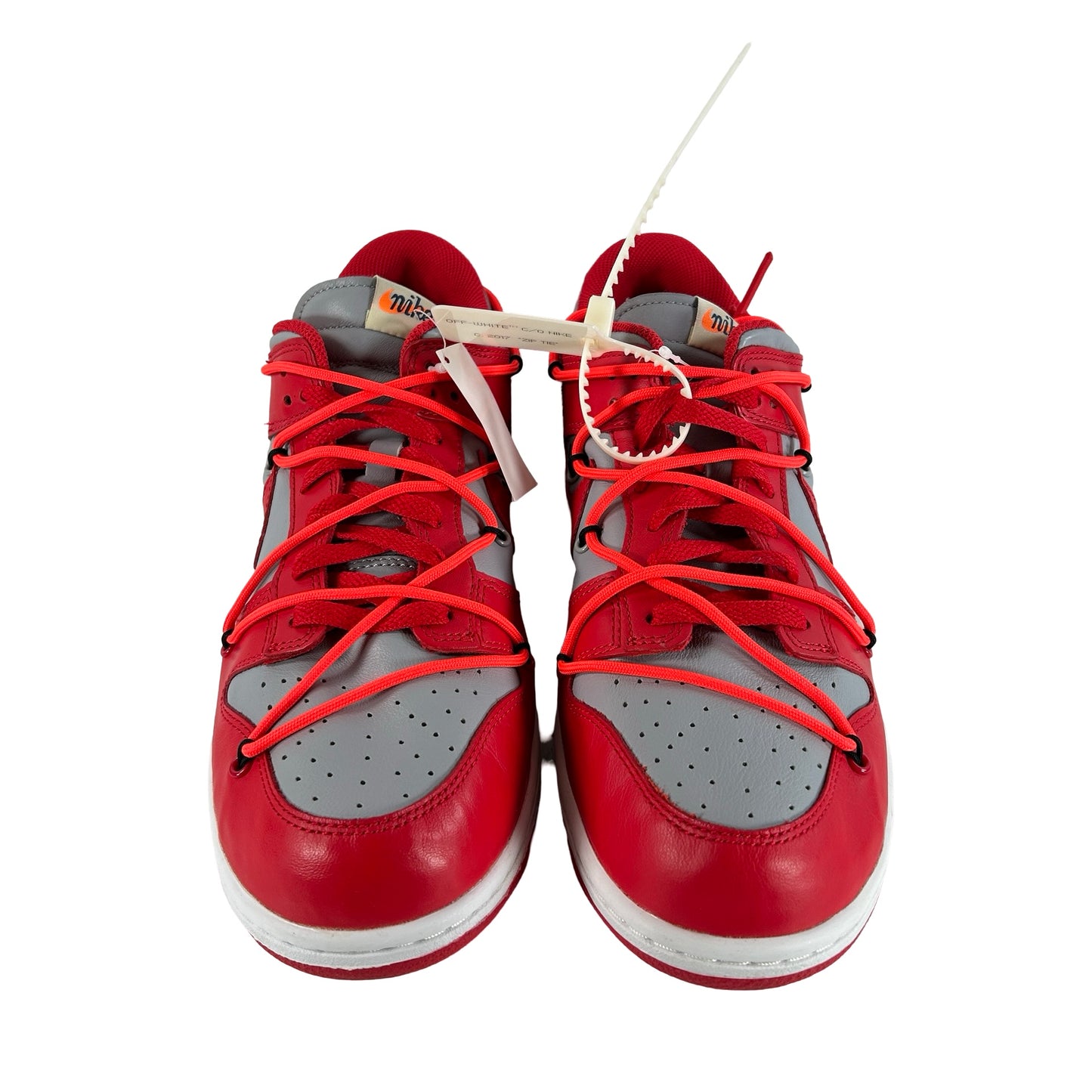 CT0856 600 Dunk Low Off-White Red [USED] - 11 M (Used)