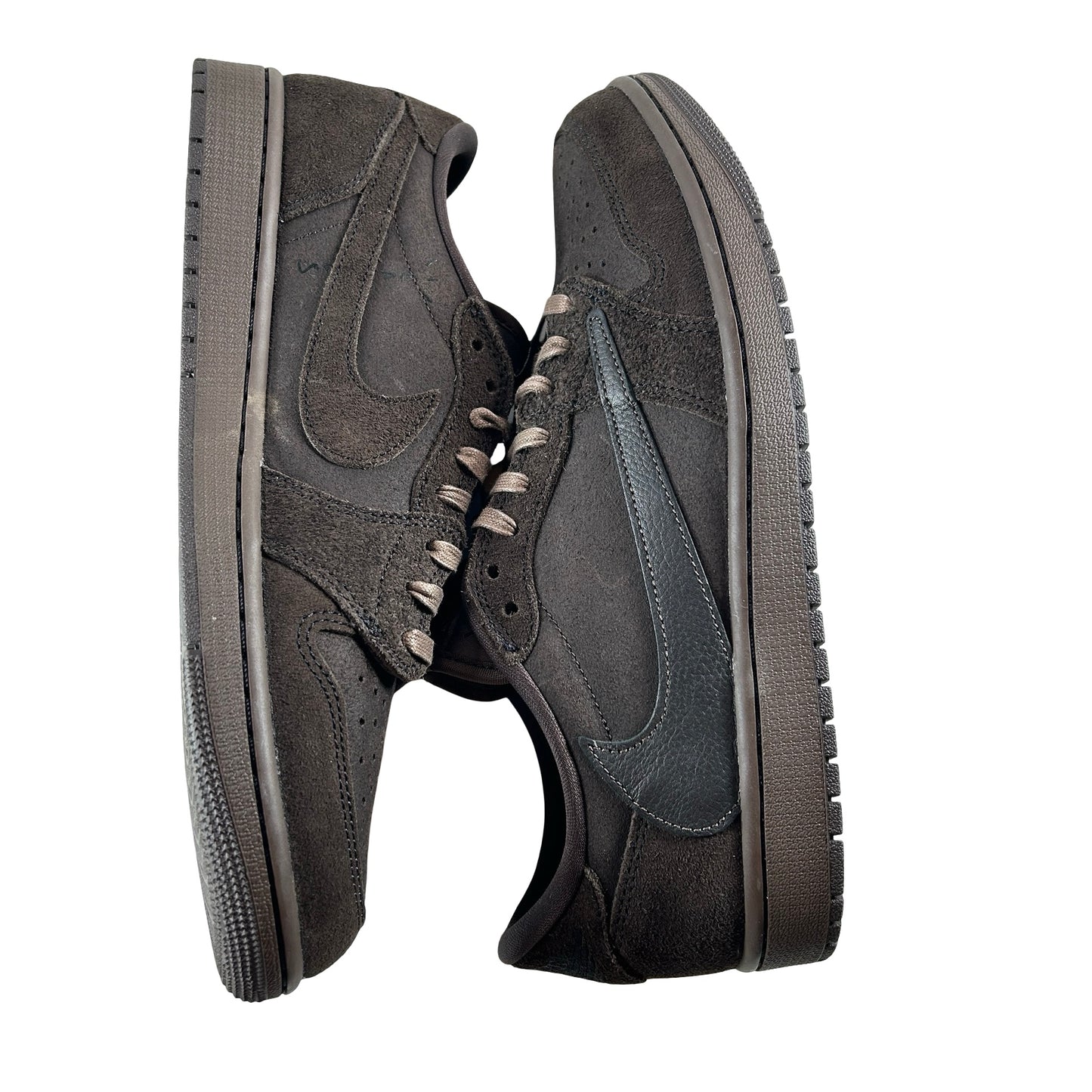 DM7866 202 Jordan 1 Retro Low OG SP Travis Scott Velvet Brown [USED] - 11.5 (VNDS)