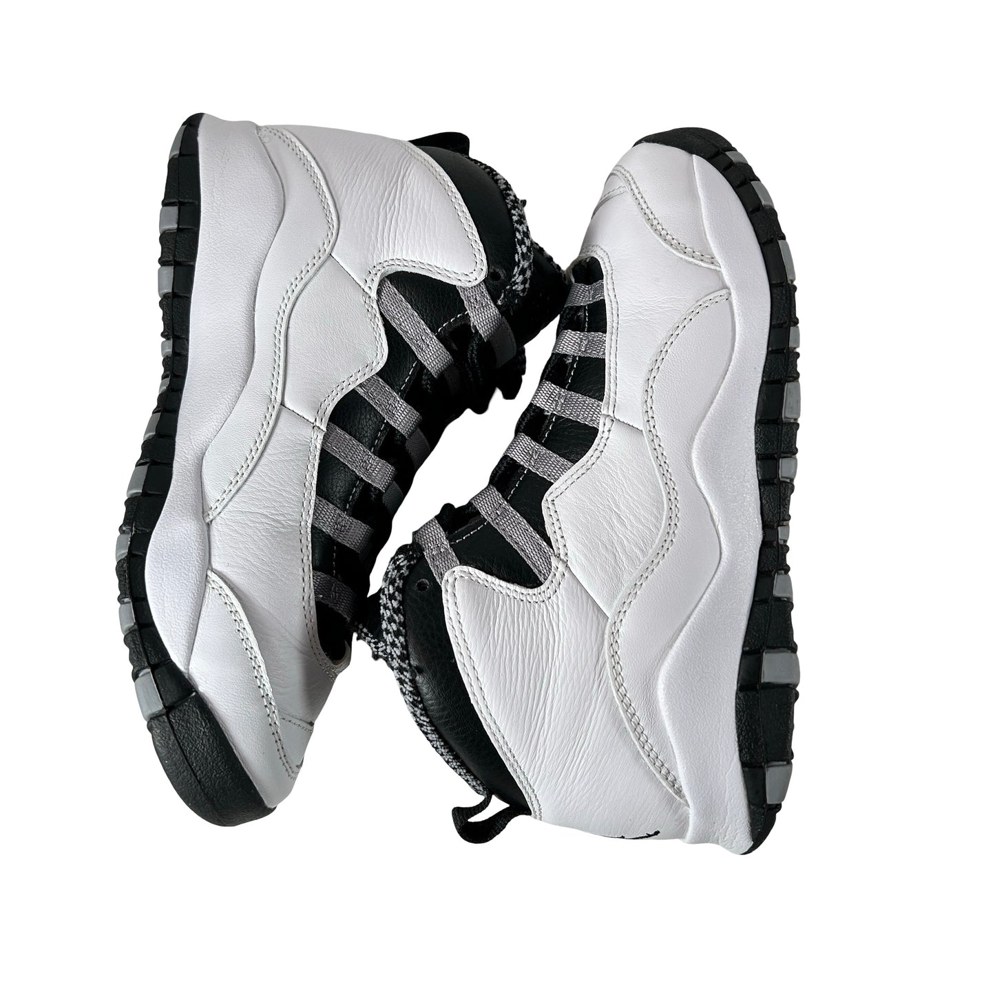 IB7359 104 Jordan 10 Retro Steel (2025) (GS) [USED] - 5 Y (Used)