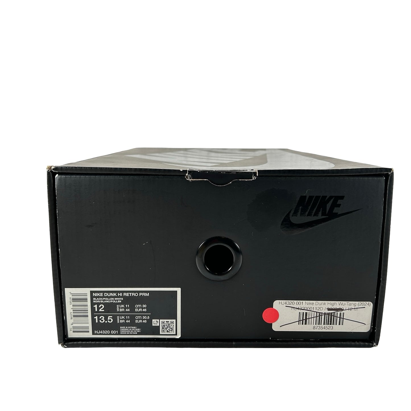 HJ4320 001 Nike Dunk High Wu-Tang (2024) [USED] - 12 M (Used)