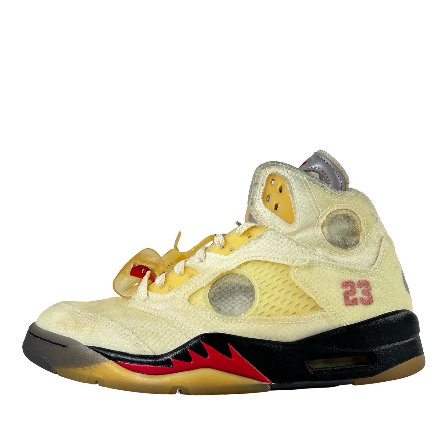 DH8565 100 Jordan 5 Off-White Sail [USED] - 9.5 M (Used3)