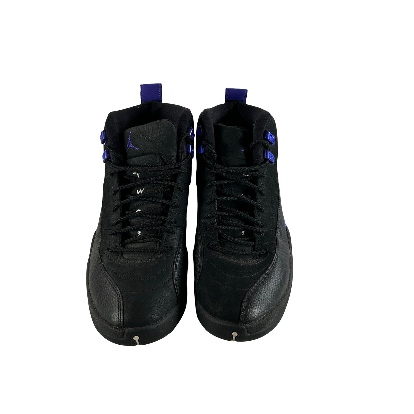 CT8013 005 Jordan 12 Retro Black Dark Concord [USED] - 8 M (Used) (No Box)