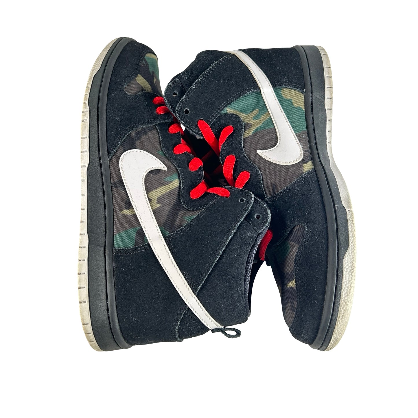 BQ6826 001 Nike SB Dunk High Camo [USED] - 10.5 M (Used)