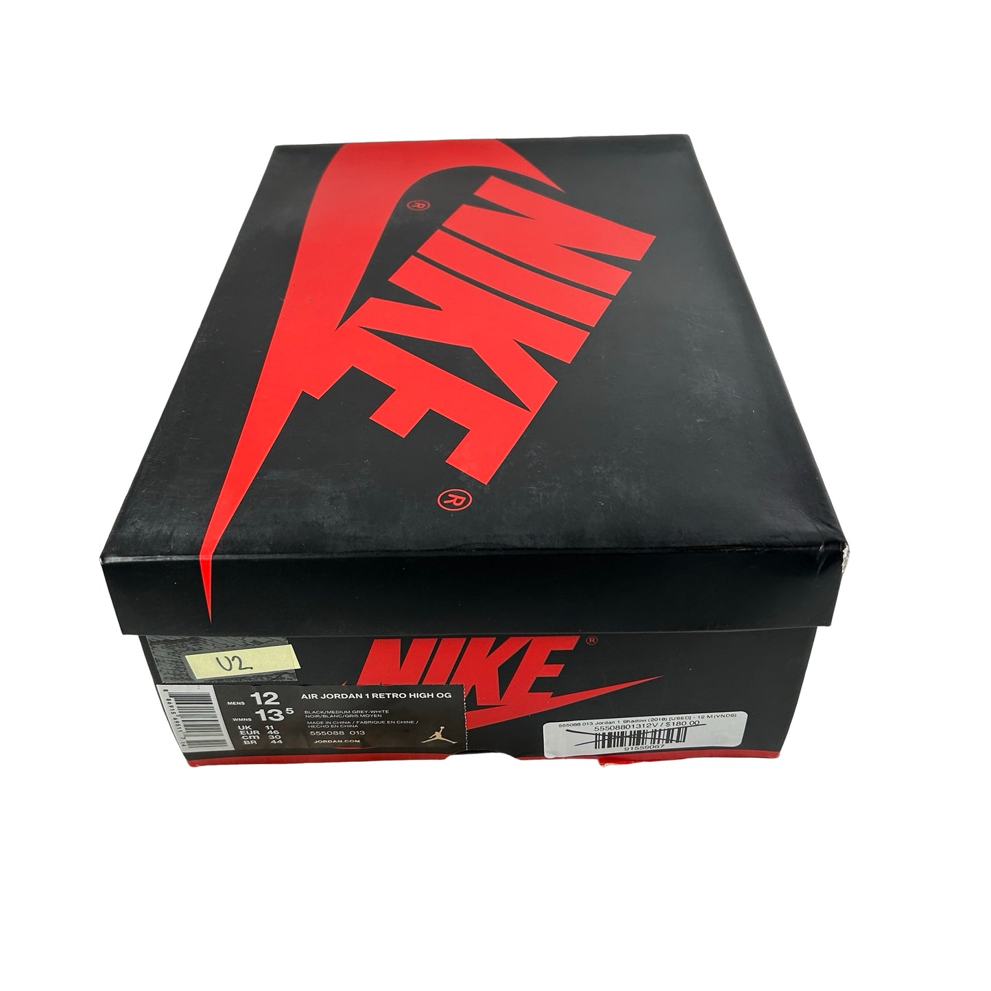 555088 013 Jordan 1 Shadow (2018) [USED] - 12 M (Used2)