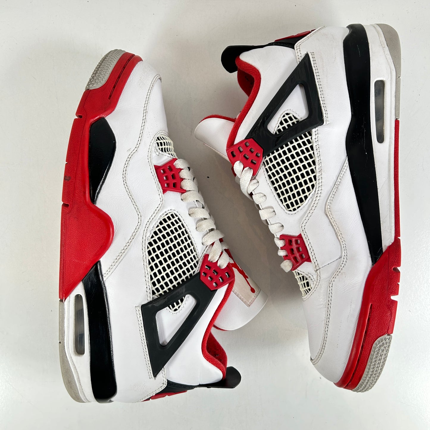 DC7770 160 Jordan 4 Retro Fire Red (2020) [USED] - 10 M (Used) (No Box)