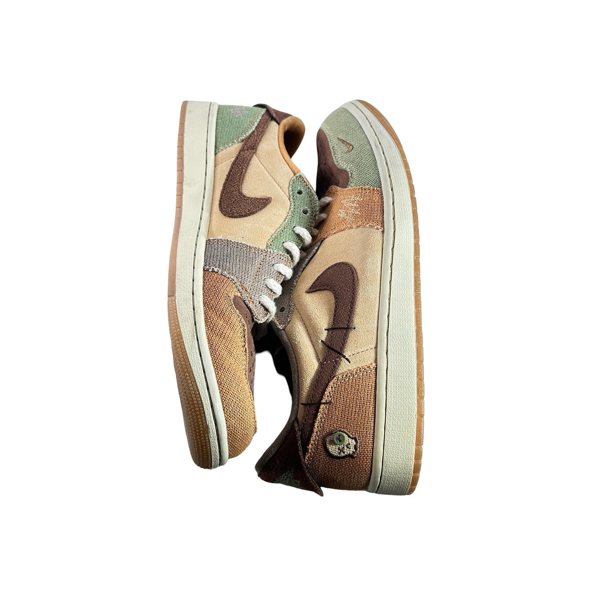 DZ7292 200 Jordan 1 Retro Low OG Zion Williamson Voodoo [USED] - 11.5 M (Used) (No Box)