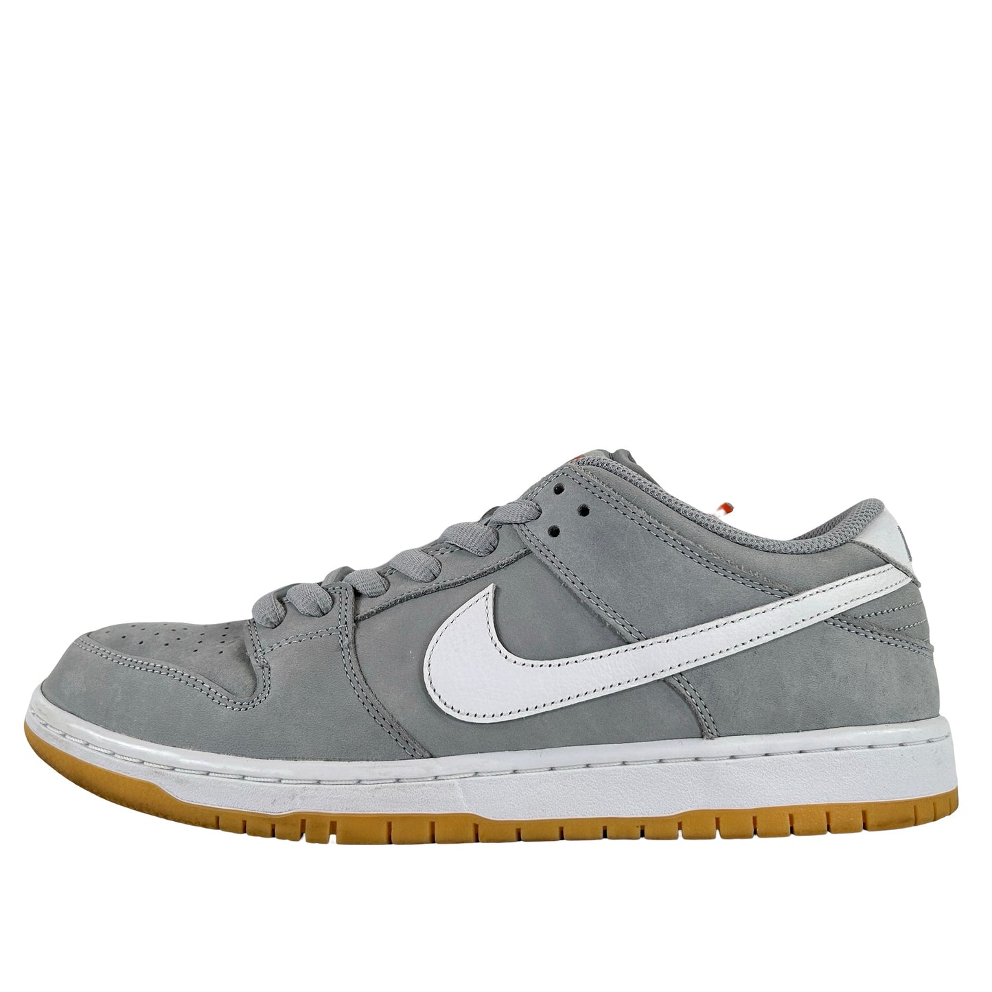 DV5464 001 Nike SB Dunk Low Pro ISO Orange Label Wolf Grey Gum [USED] - 11 M (Used2)