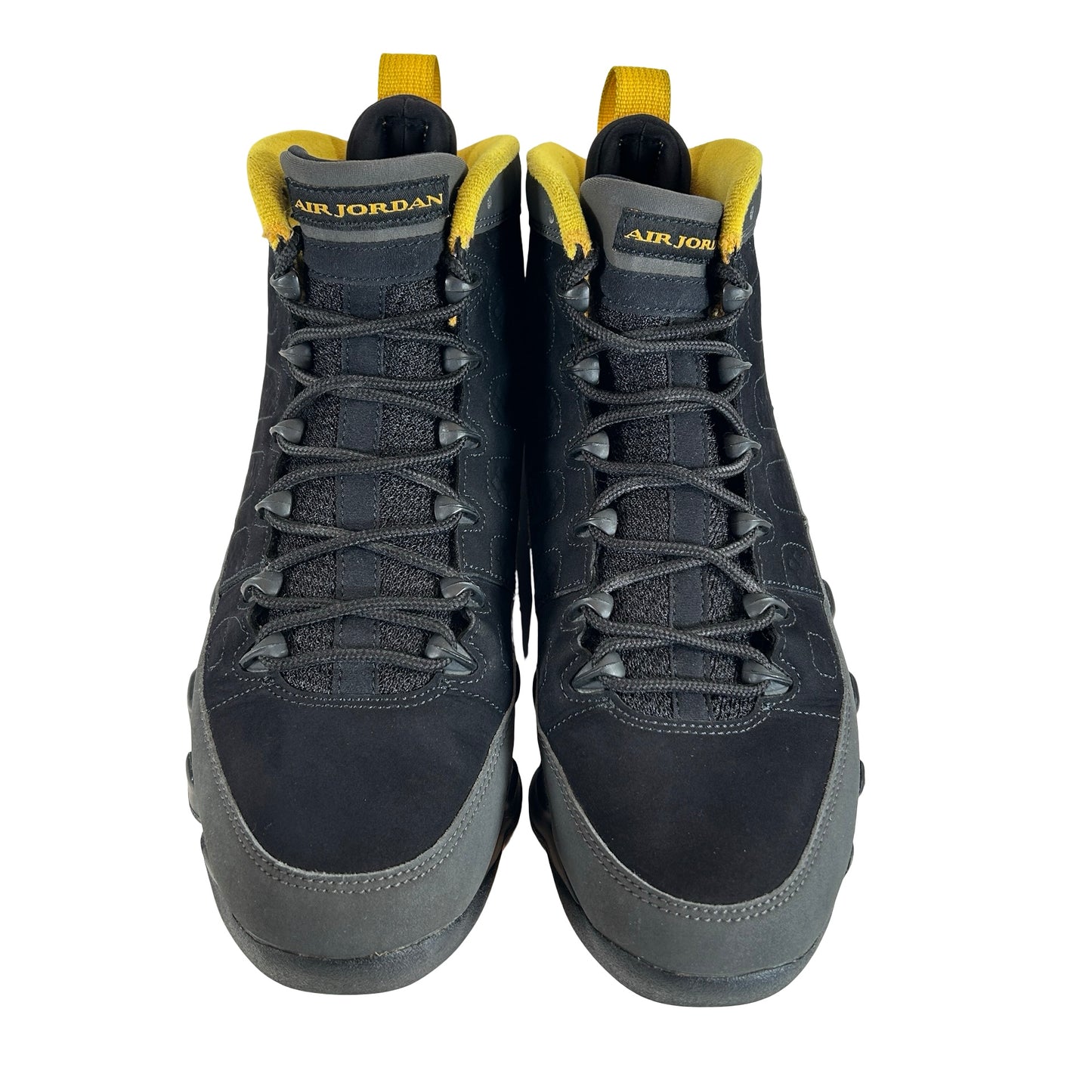 CT8019 070 Jordan 9 Retro Dark Charcoal Universidad Oro