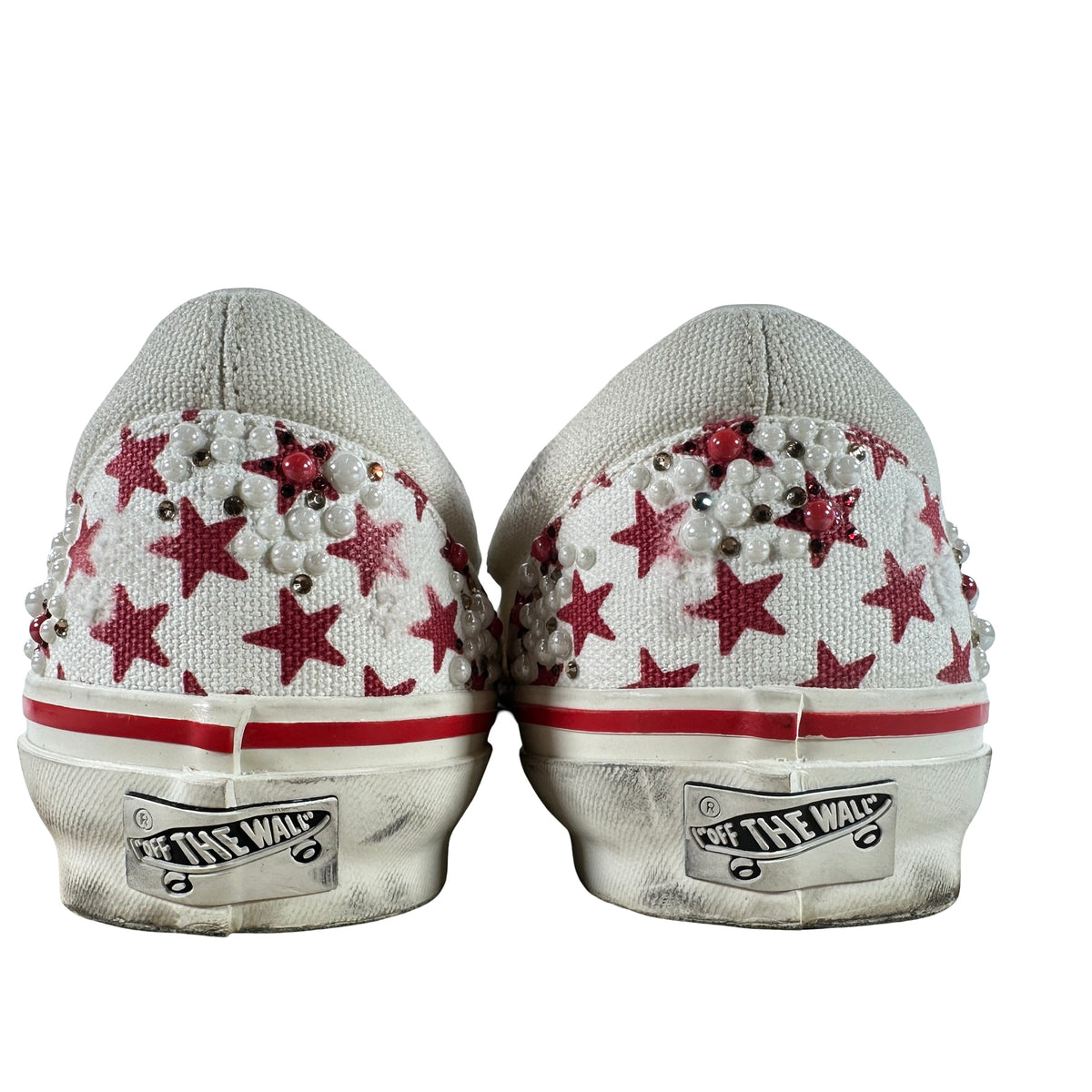 VN000Z7ZBOP1 Vans Classic Slip-On Mattias Gollin Stella Rossa [USED] - 11 M (Used) (No Box)