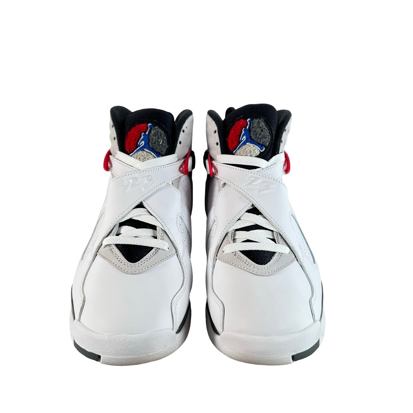 305381 100 Jordan 8 Retro White True Red (2025) [USED] - 9.5 M (Used2)