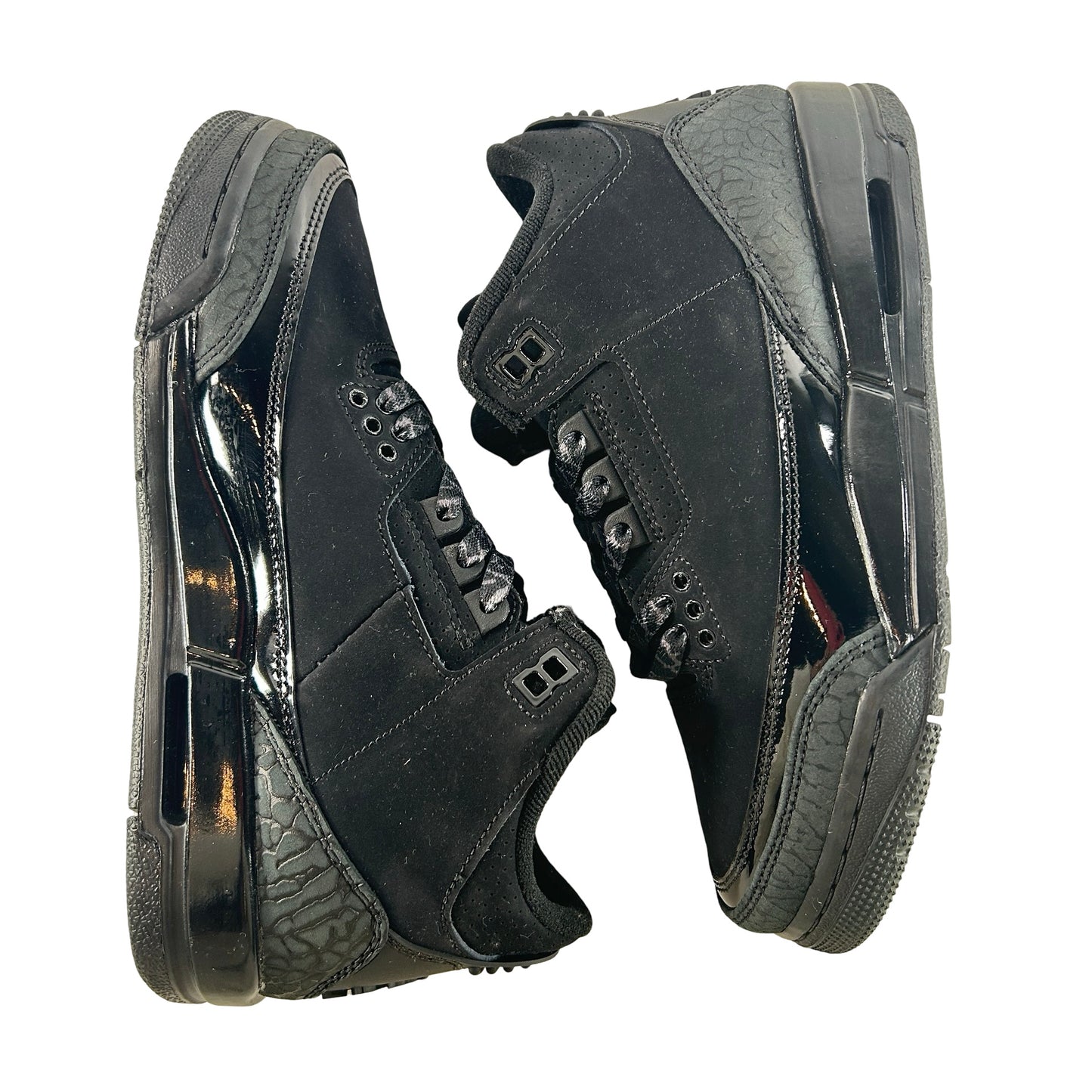 DM0967 001 Jordan 3 Retro Black Cat (2025) (GS) [USED] - 4.5 Y (Used)