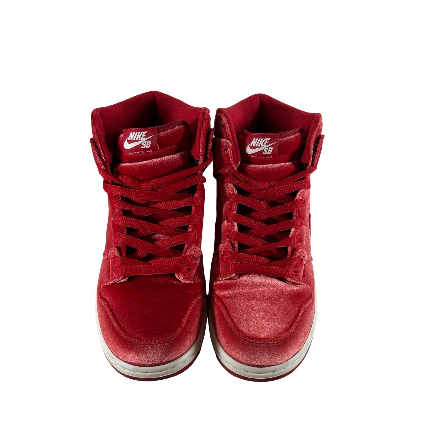313171 661 Nike SB Dunk High Red Velvet [USED] - 9.5 M (Used) (Replace Box)