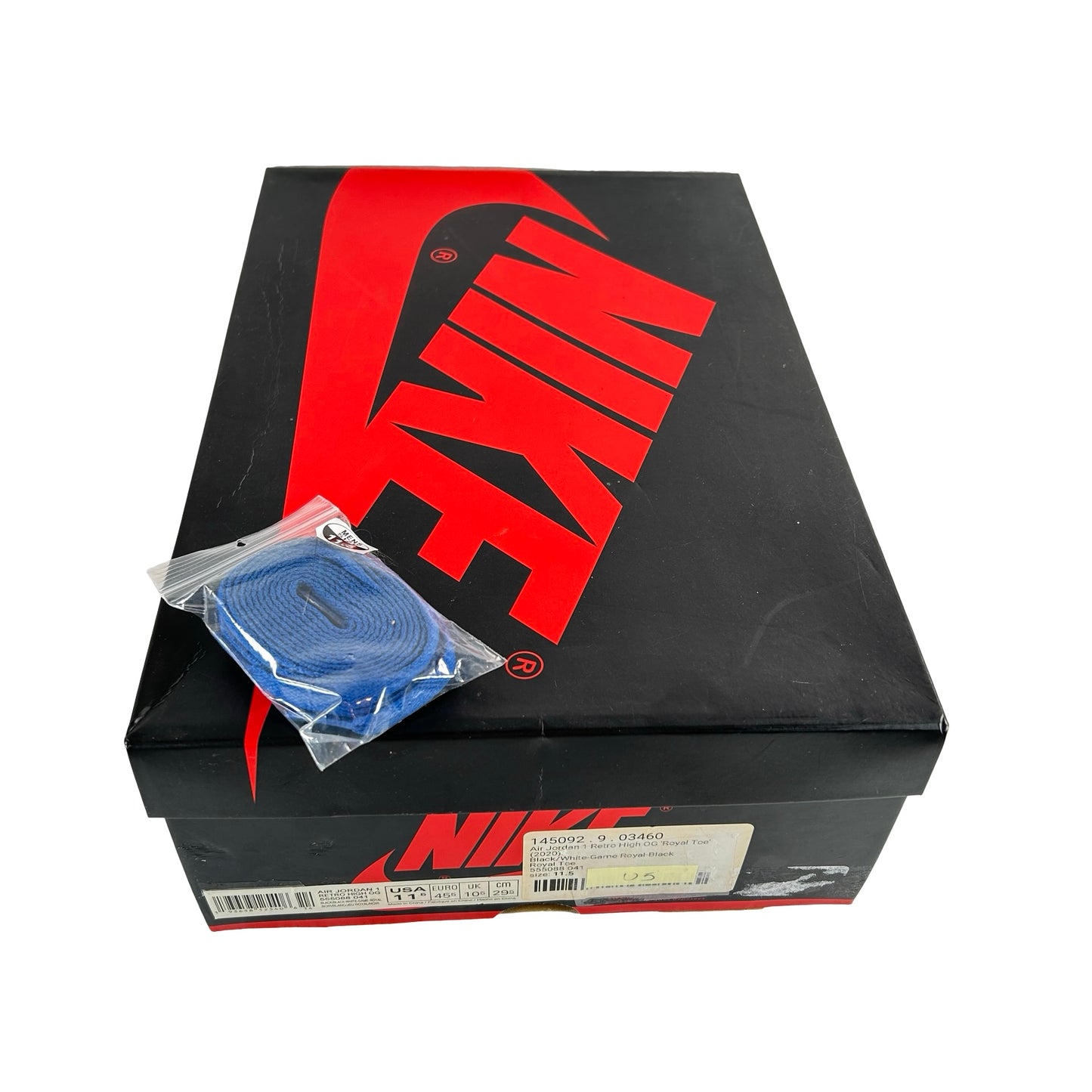 555088 041 Jordan 1 Royal Toe [USED] - 11.5 M (Used5)