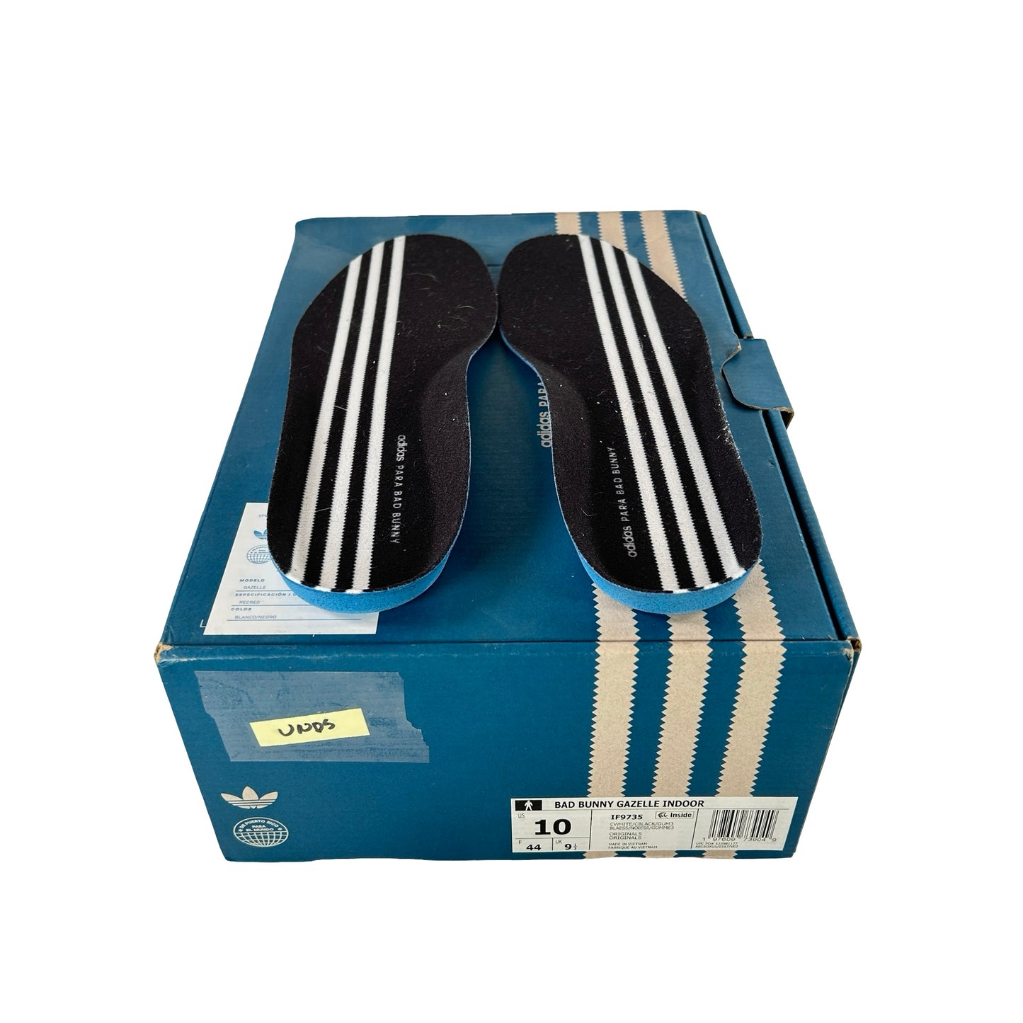 IF9735 adidas Gazelle Indoor Bad Bunny [USED] - 10 M (VNDS)