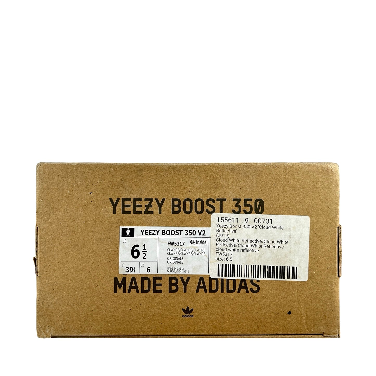 FW5317 adidas Yeezy Boost 350 V2 Cloud White (Reflective) [USED] - 6.5 M (Used)