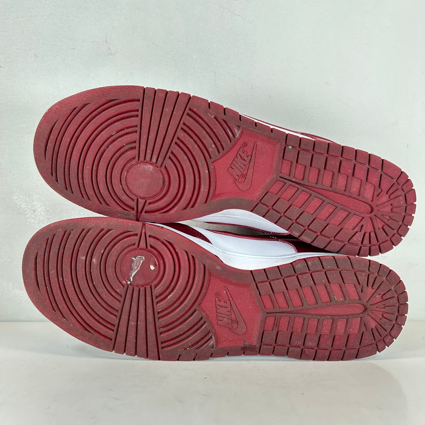 DD1391 601 Nike Dunk Low Team Red (2022) [USED] - 13 M (Used)