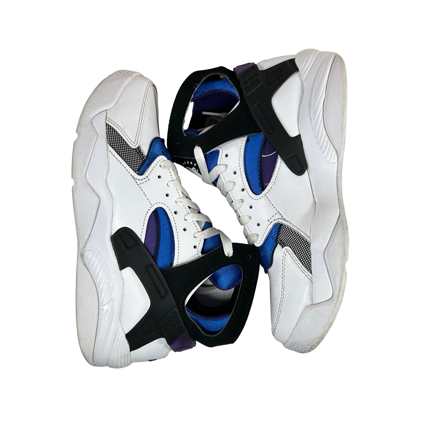 FD0183 101 Nike Air Flight Huarache OG White Varsity Purple (2023) [USED] - 7.5 M (Used) (Replace Box)