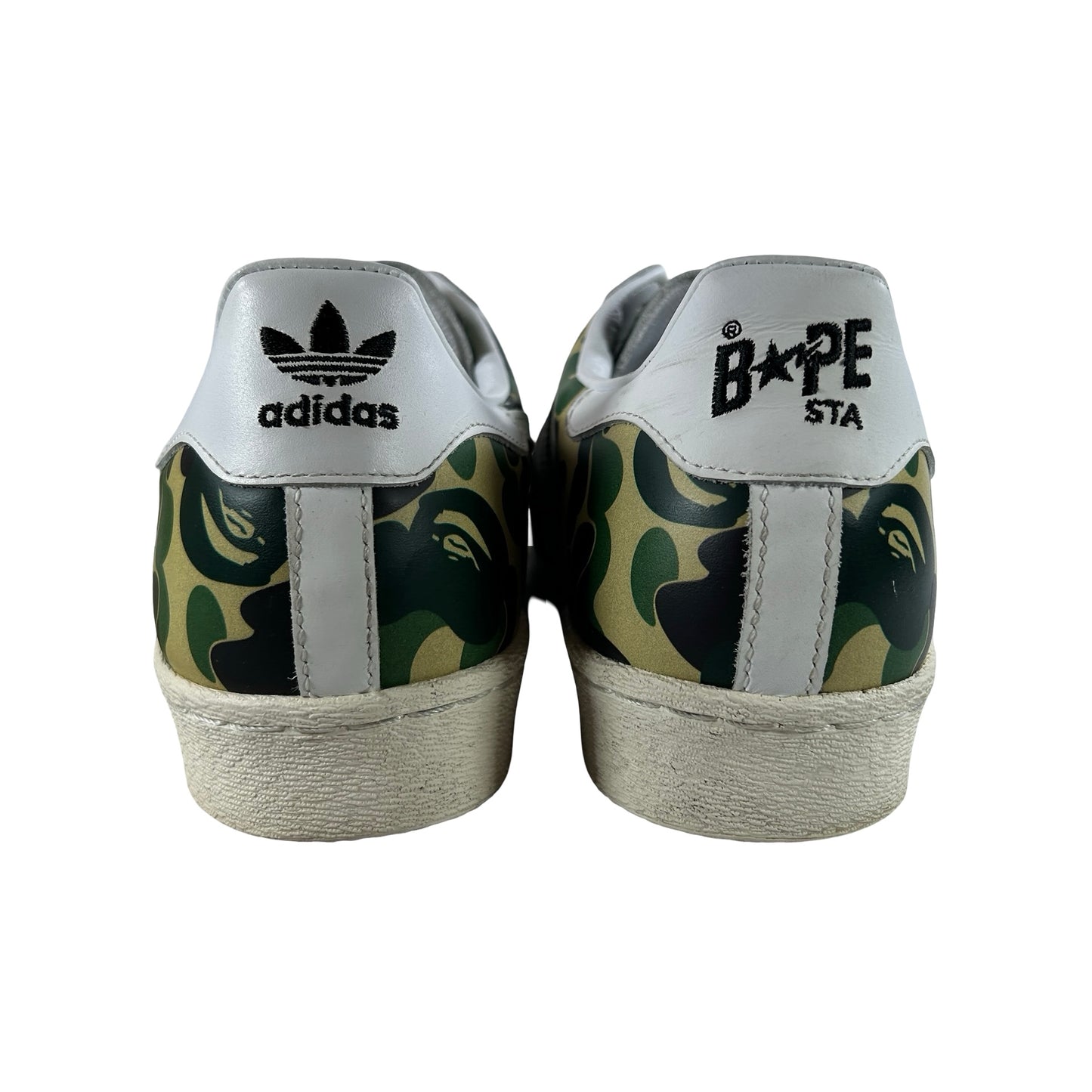 GZ8981 adidas Superstar Bape ABC Camo Green [USED] - 12 (Used) (No Box)
