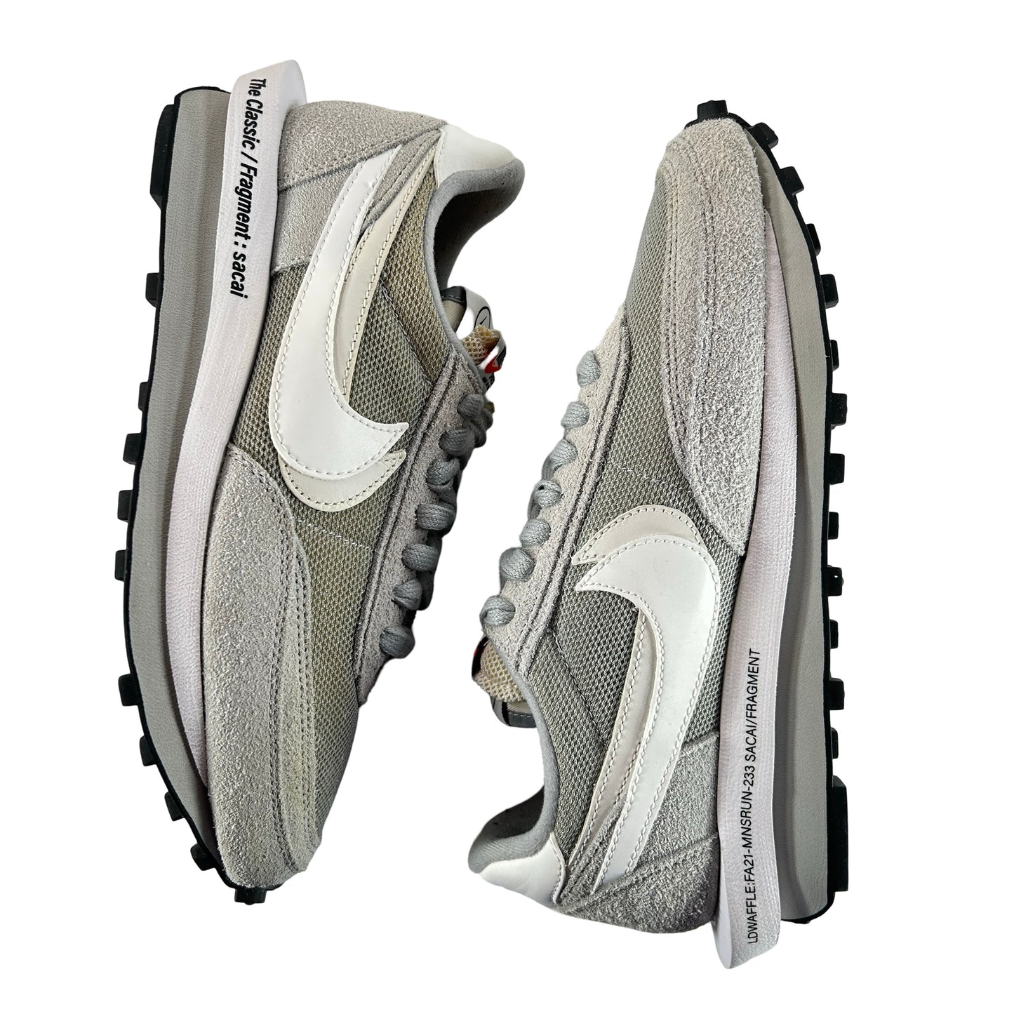 DH2684 001 Nike LD Waffle SF sacai Fragment Grey [USED] - 8 M (Used)