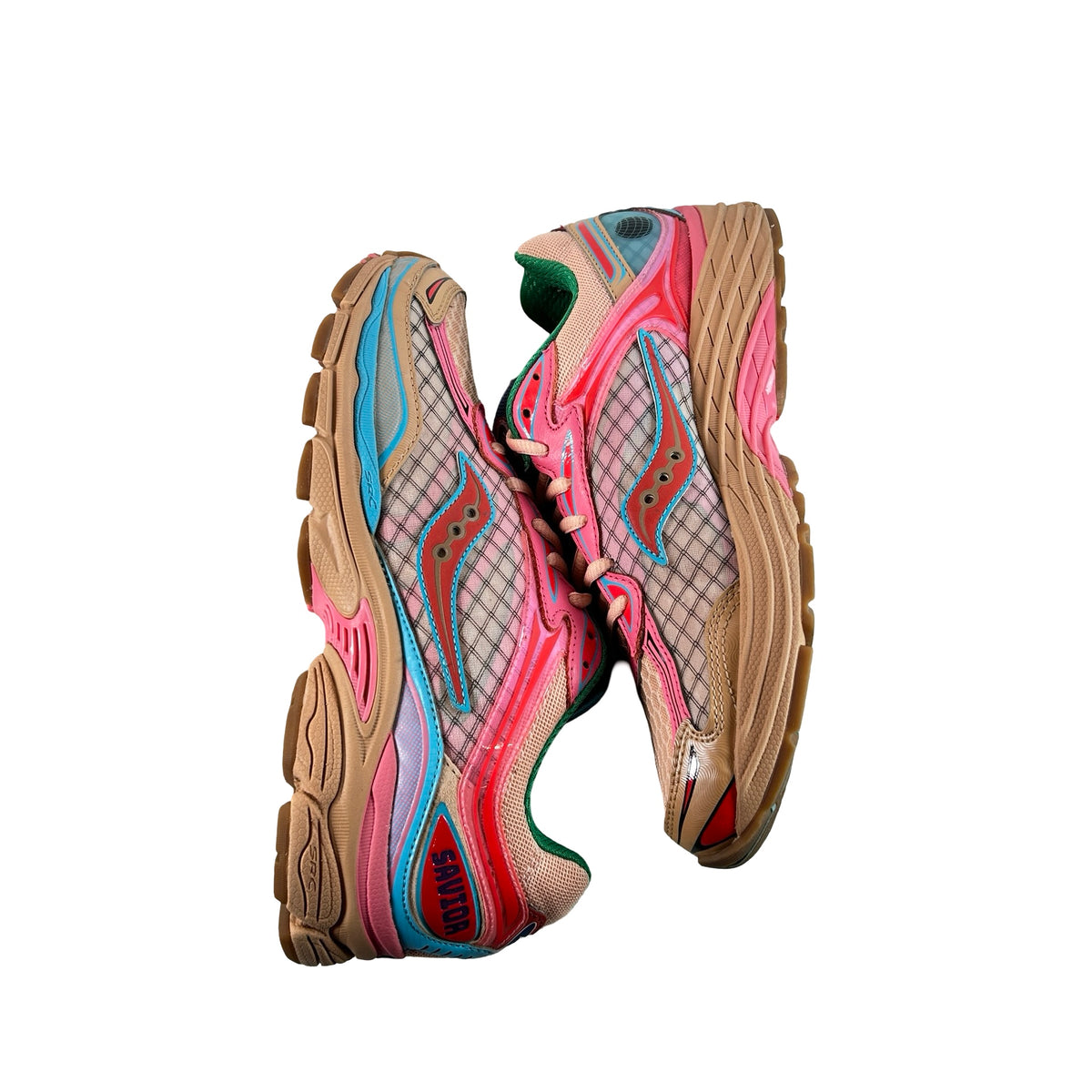S70864 2 Saucony ProGrid Omni 9 Jae Tips To Do List Tan [USED] - 8 M (Used)
