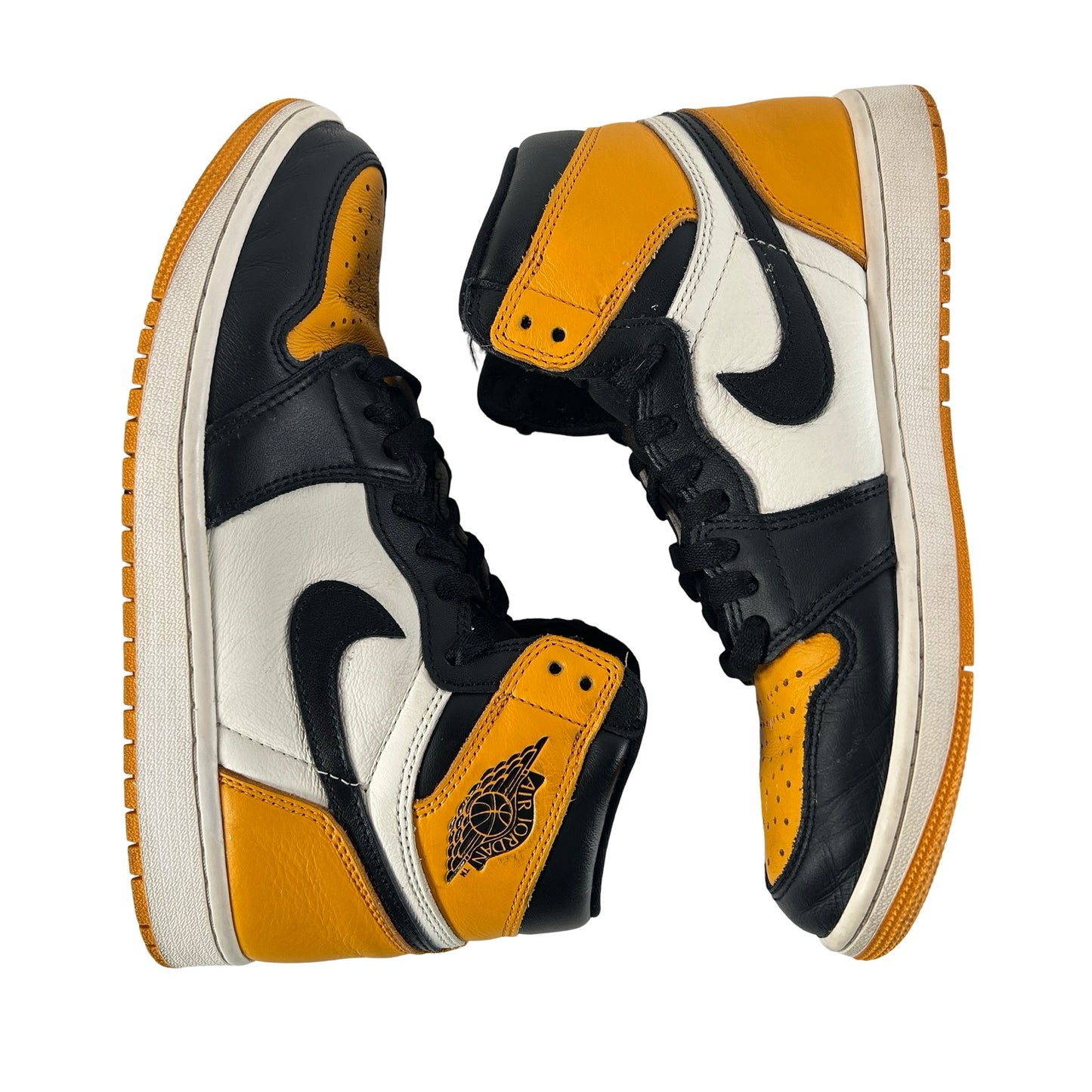 555088 711 Jordan 1 Retro High OG Yellow Toe [USED] - 9 M (Used2)