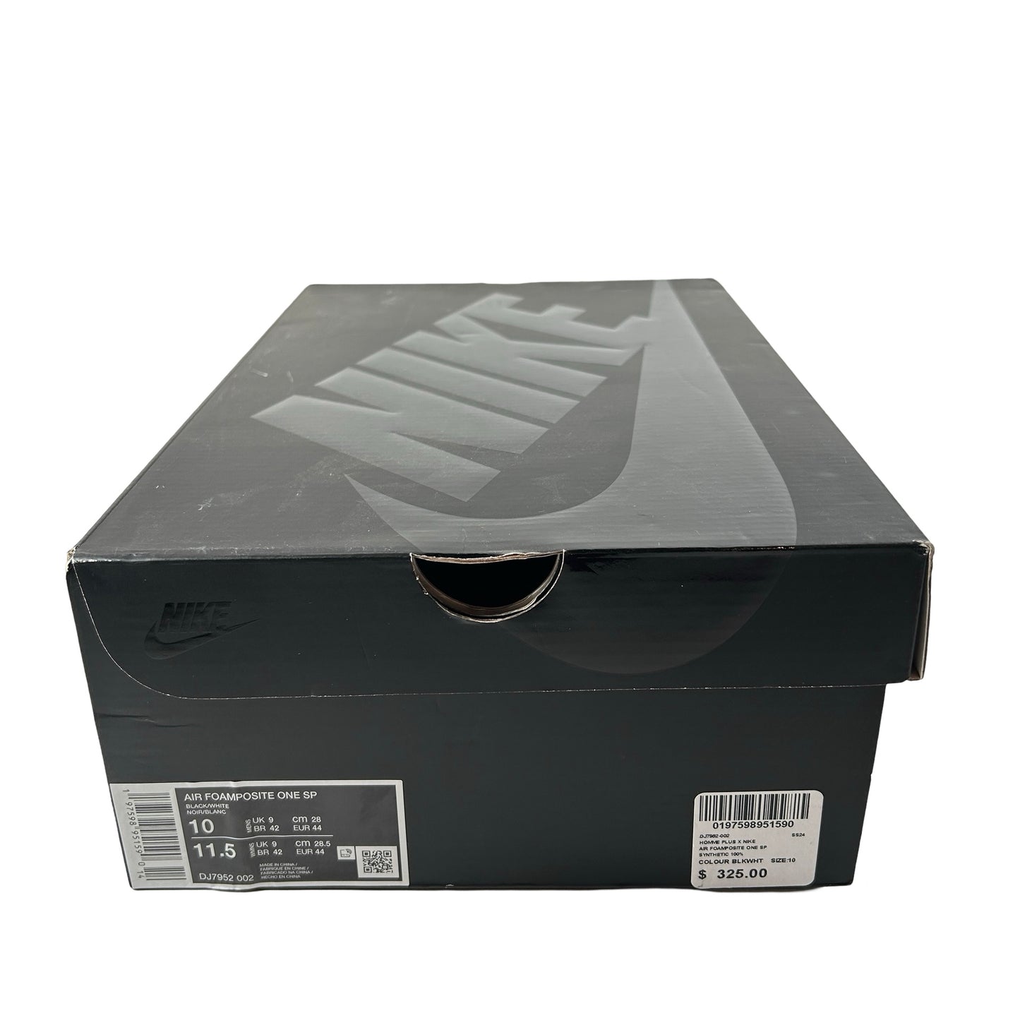 DJ7952 002 Nike Foamposite One SP Comme des Garcons Homme Plus Cat Eye [USED] - 10 M (Used)