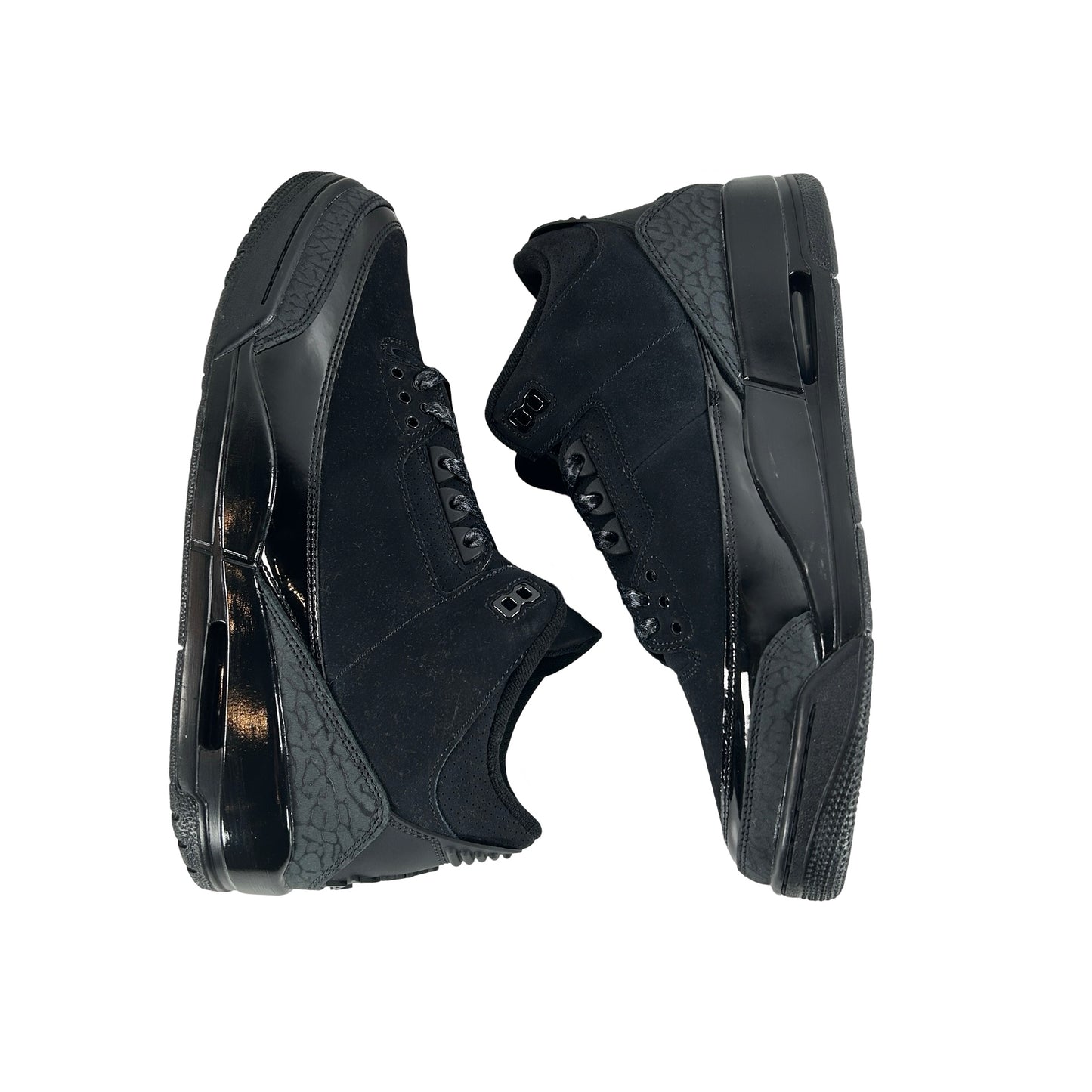 CT8532 001 Jordan 3 Retro Black Cat (2025) [USED] - 10.5 M (VNDS) (No Box)