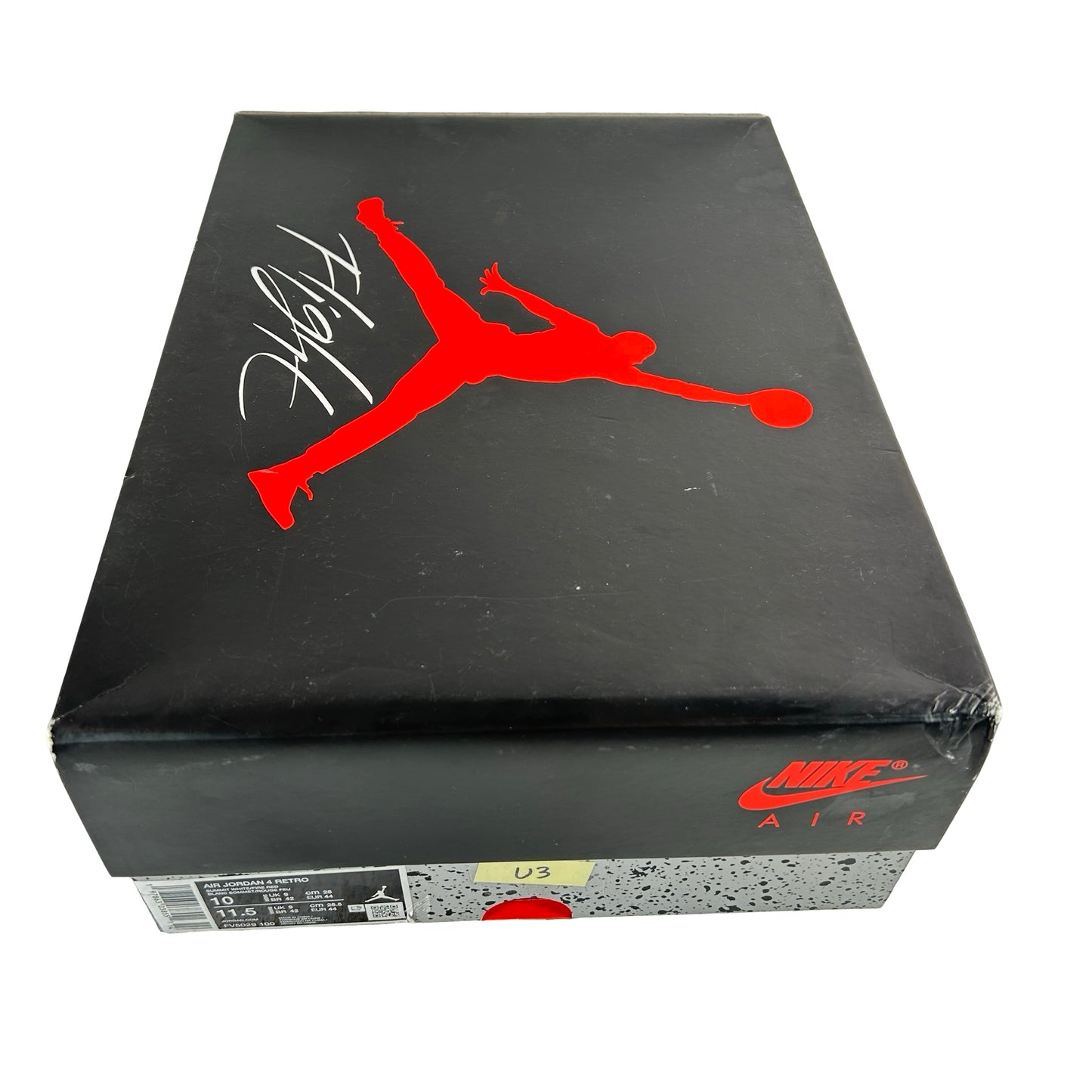 FV5029 100 Jordan 4 Retro White Cement (2025) [USED] - 10 M (Used3)