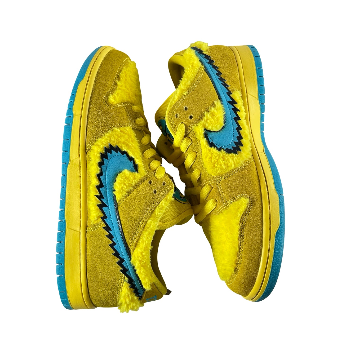 CJ5378 700 Nike SB Dunk Low Grateful Dead Yellow [USED] - 9.5 M (Used)
