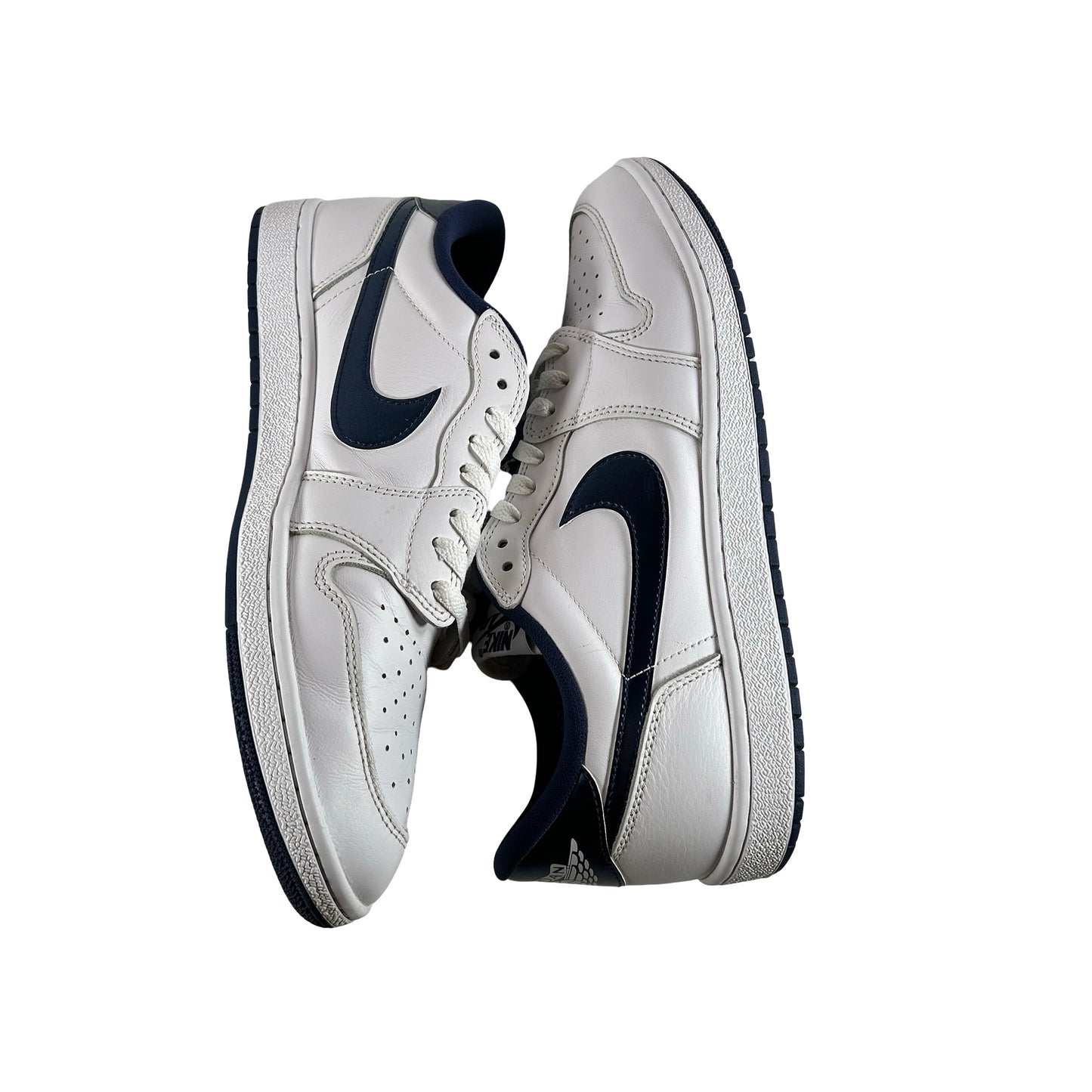 FB9933 141 Jordan 1 Retro Low '85 Metallic Blue [USED] - 13 M (Used) (No Box)