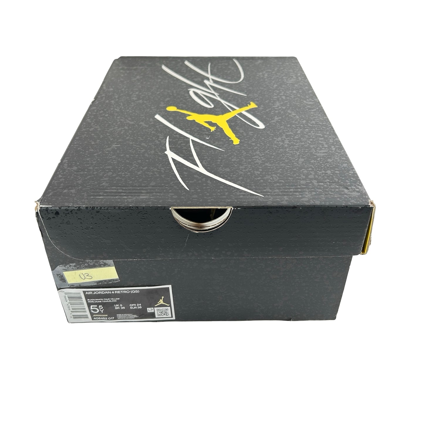 408452 017 Jordan 4 Retro Thunder (2023) (GS) - 5.5 Y (Used3)