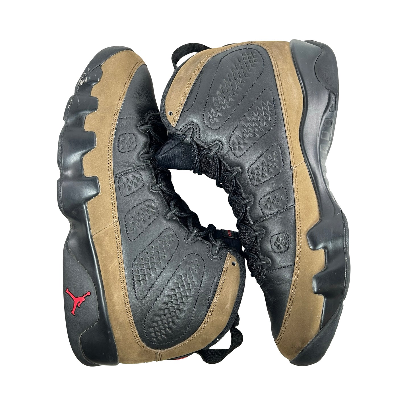 HV4794 030 Air Jordan 9 Retro Olive (2024) [USED] - 11.5 M (Used) (No Box)