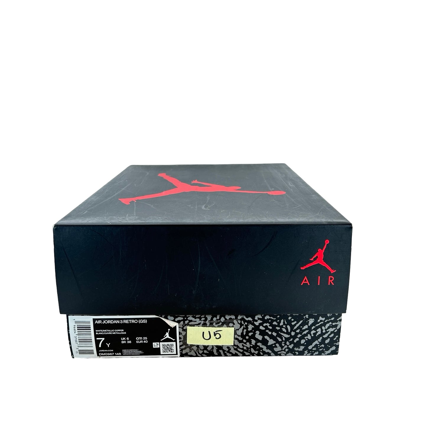 DM0967 148 Jordan 3 Retro Wizards (GS) [USED] - 7 Y (Used5)