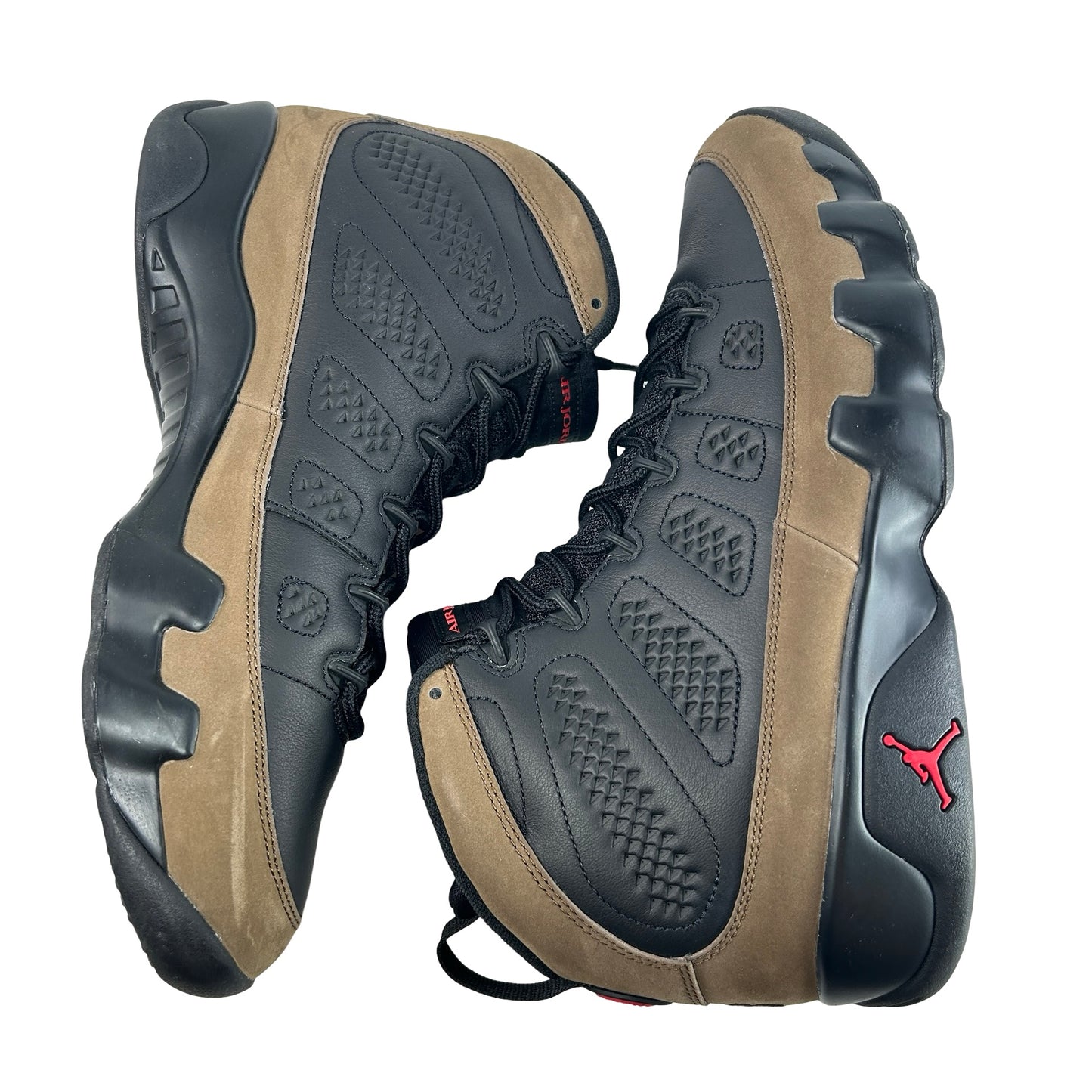 HV4794 030 Air Jordan 9 Retro Olive (2024) [USED] - 12 M (Used) (No Box)