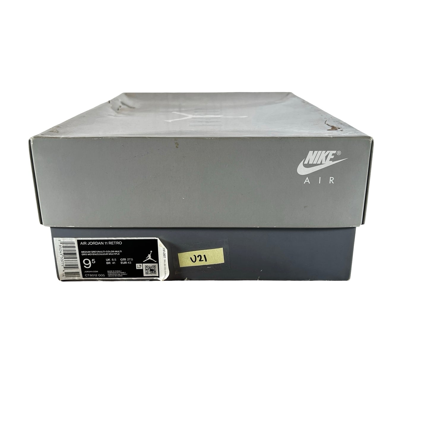 CT8012 005 Jordan 11 Retro Cool Grey (2021) [USED] - 9.5 M (Used21)