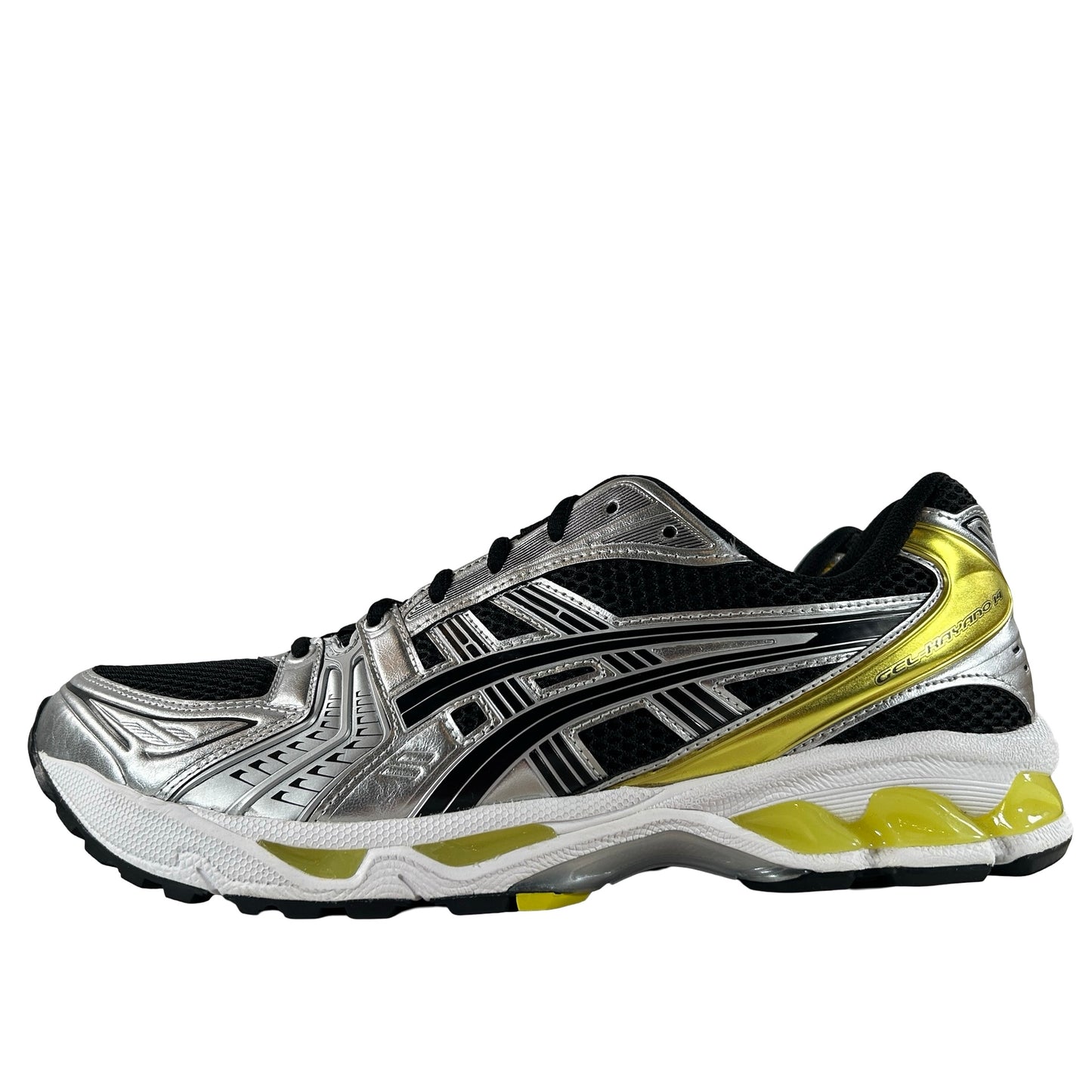 1203A537 001 ASICS Gel-Kayano 14 Black Lemon Spark [USED] - 11 M (VNDS)