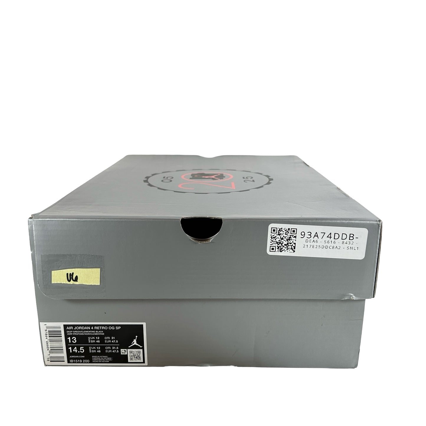 IB1519 200 Jordan 4 Retro OG SP Undefeated (2025) [USED] - 13 M (Used6)