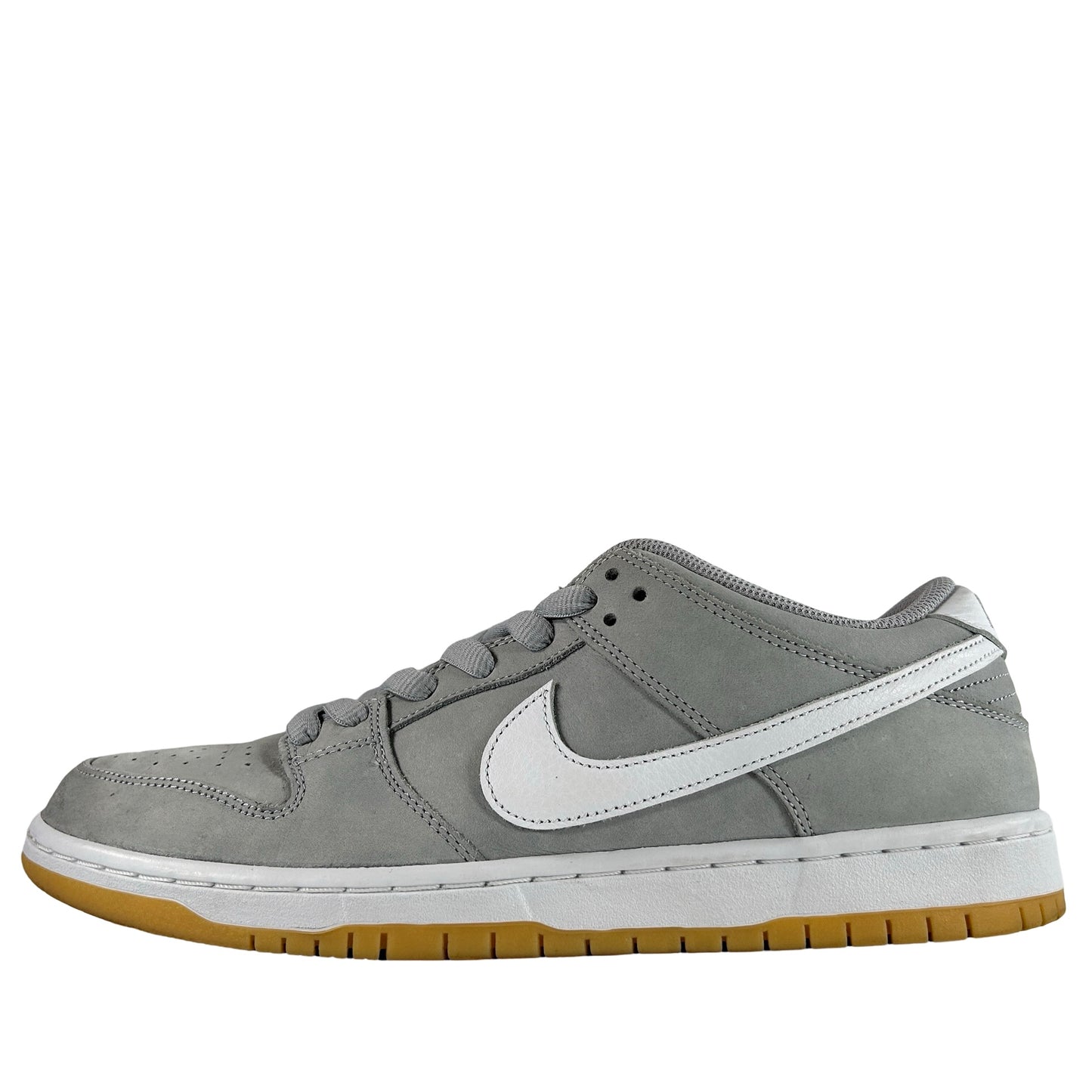 DV5464 001 Nike SB Dunk Low Pro ISO Orange Label Wolf Grey Gum [USED] - 11 M (Used)