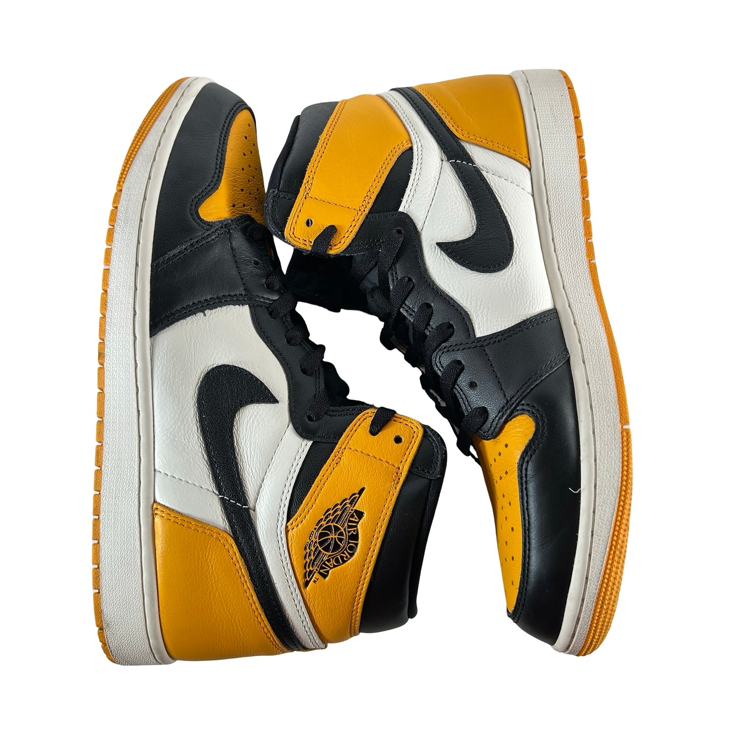 555088 711 Jordan 1 Retro High OG Yellow Toe [USED] - 12 M (Used5)