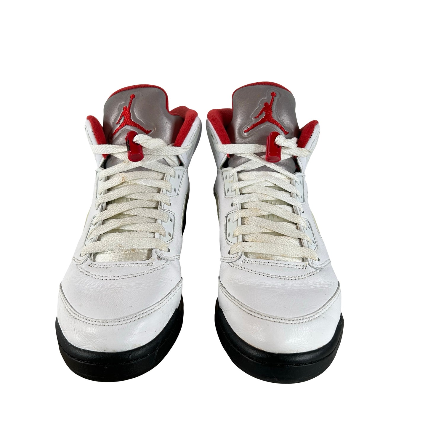 440888 102 Jordan 5 Retro Fire Rojo Plata Lengua (2020) (GS)