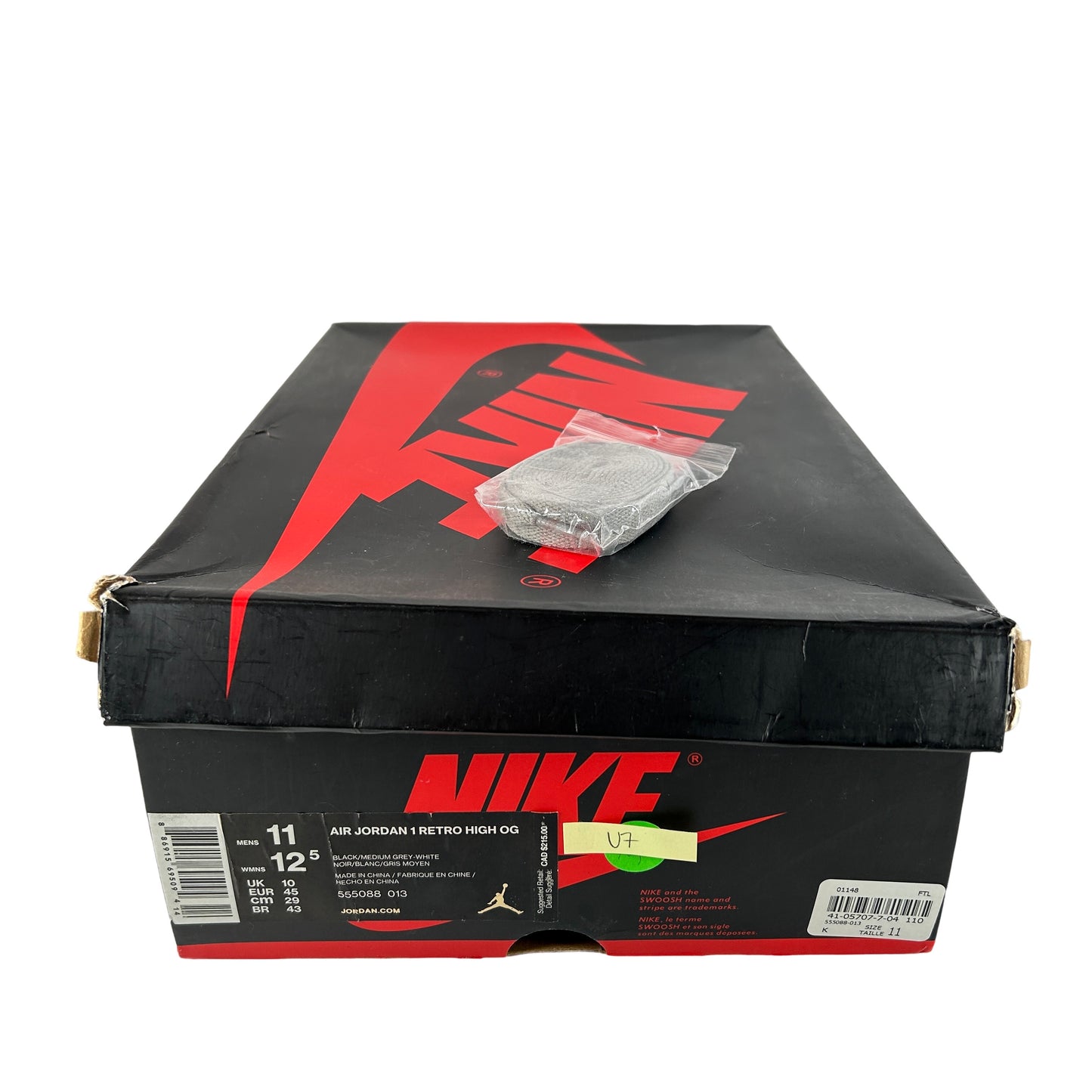 555088 013 Jordan 1 Shadow (2018) [USED] - 11 M (Used7)