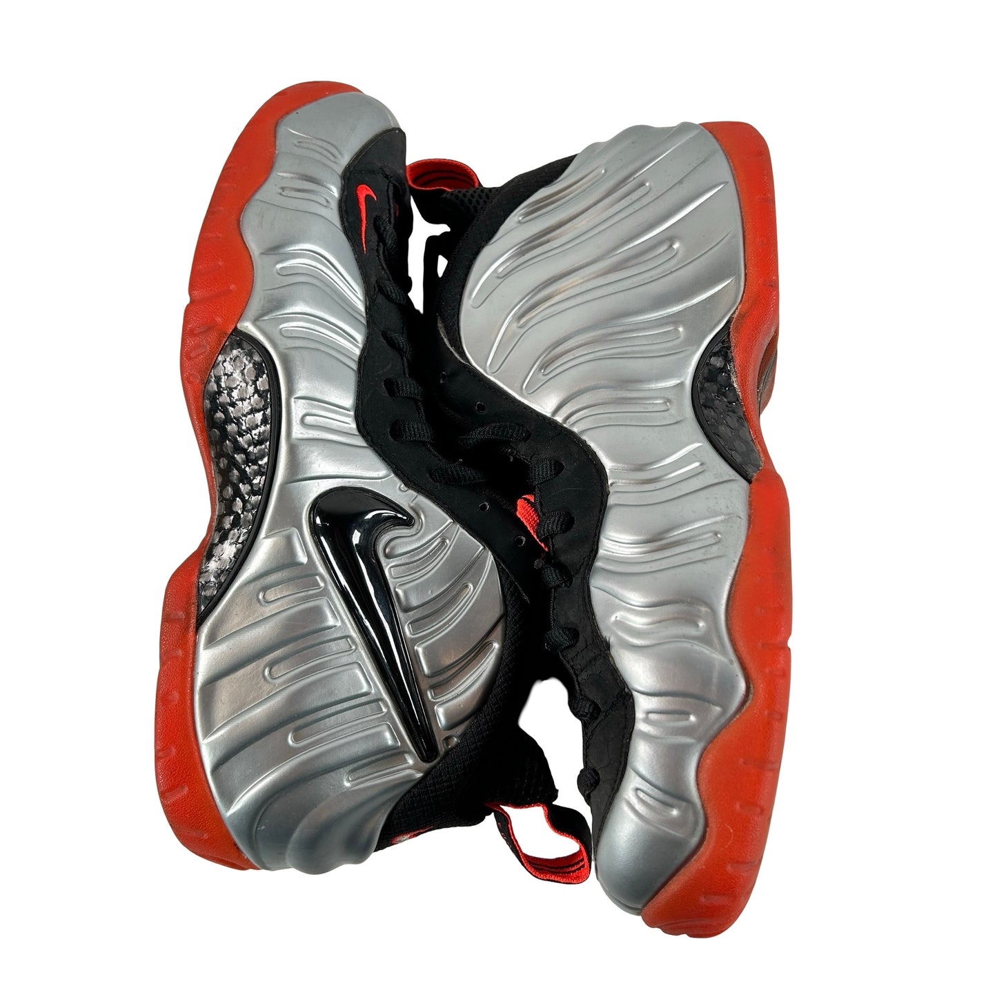 624041 016 Nike Air Foamposite Pro Bright Crimson [USED] - 9.5 M (Used) (Slight Seperation)