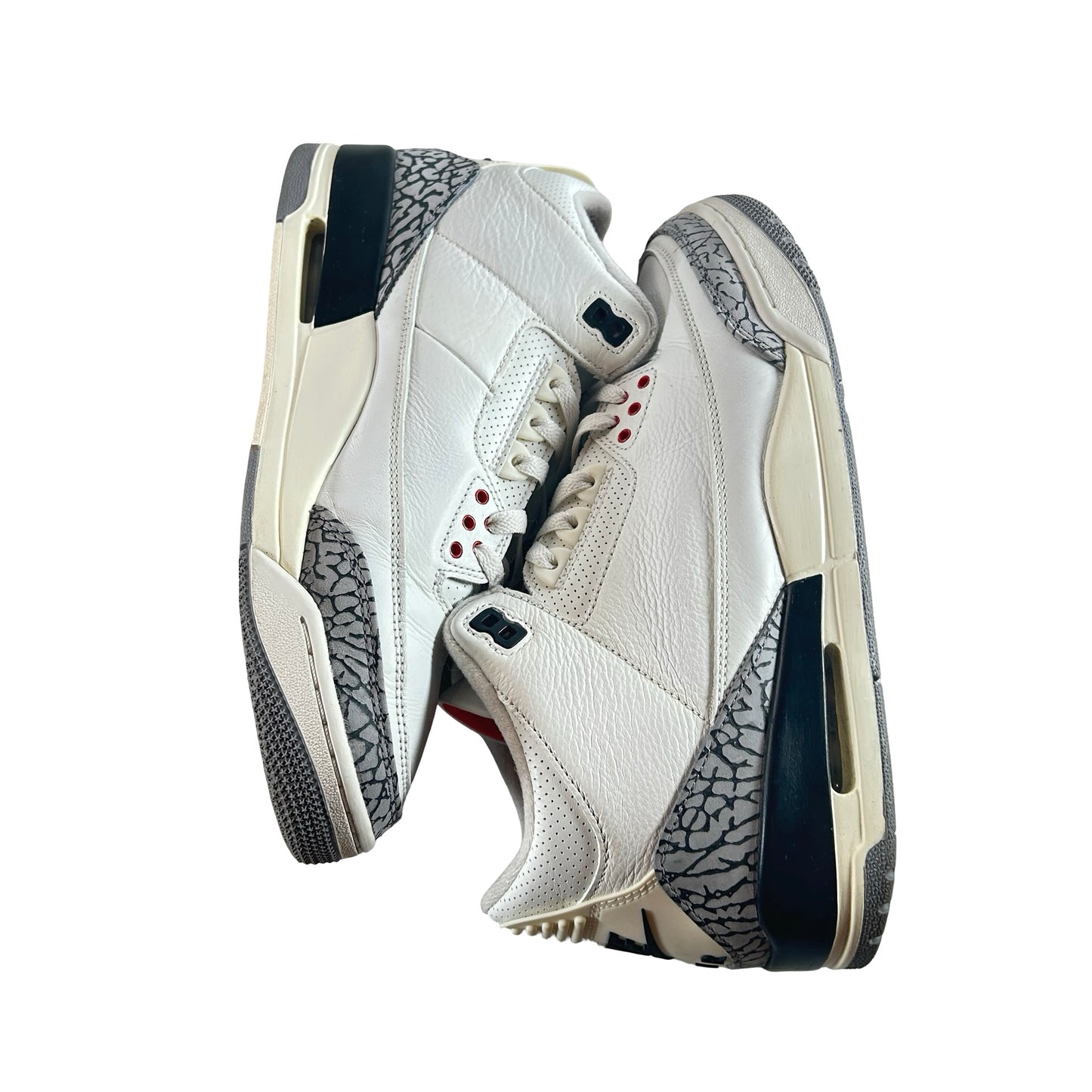 DN3707 100 Jordan 3 Retro White Cement Reimagined [USED] - 10 M (Used32)