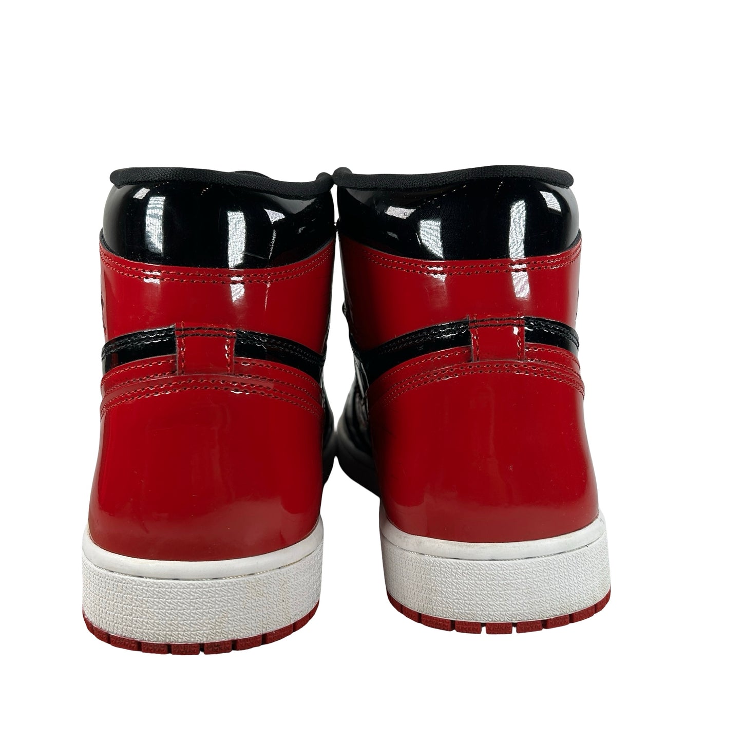555088 063 Jordan 1 Retro High OG Patent Bred [USED] - 12.5 M (Used)