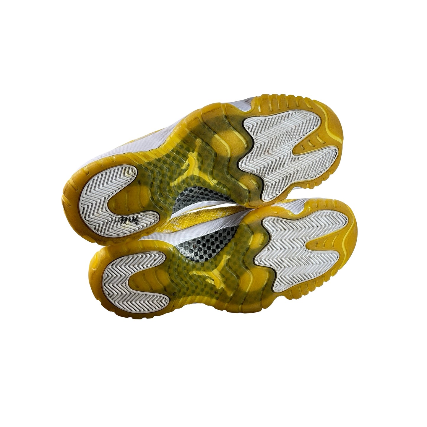 AH7860 107 Jordan 11 Retro Low Yellow Snakeskin (Women's) [USED] - 10 W (Used)
