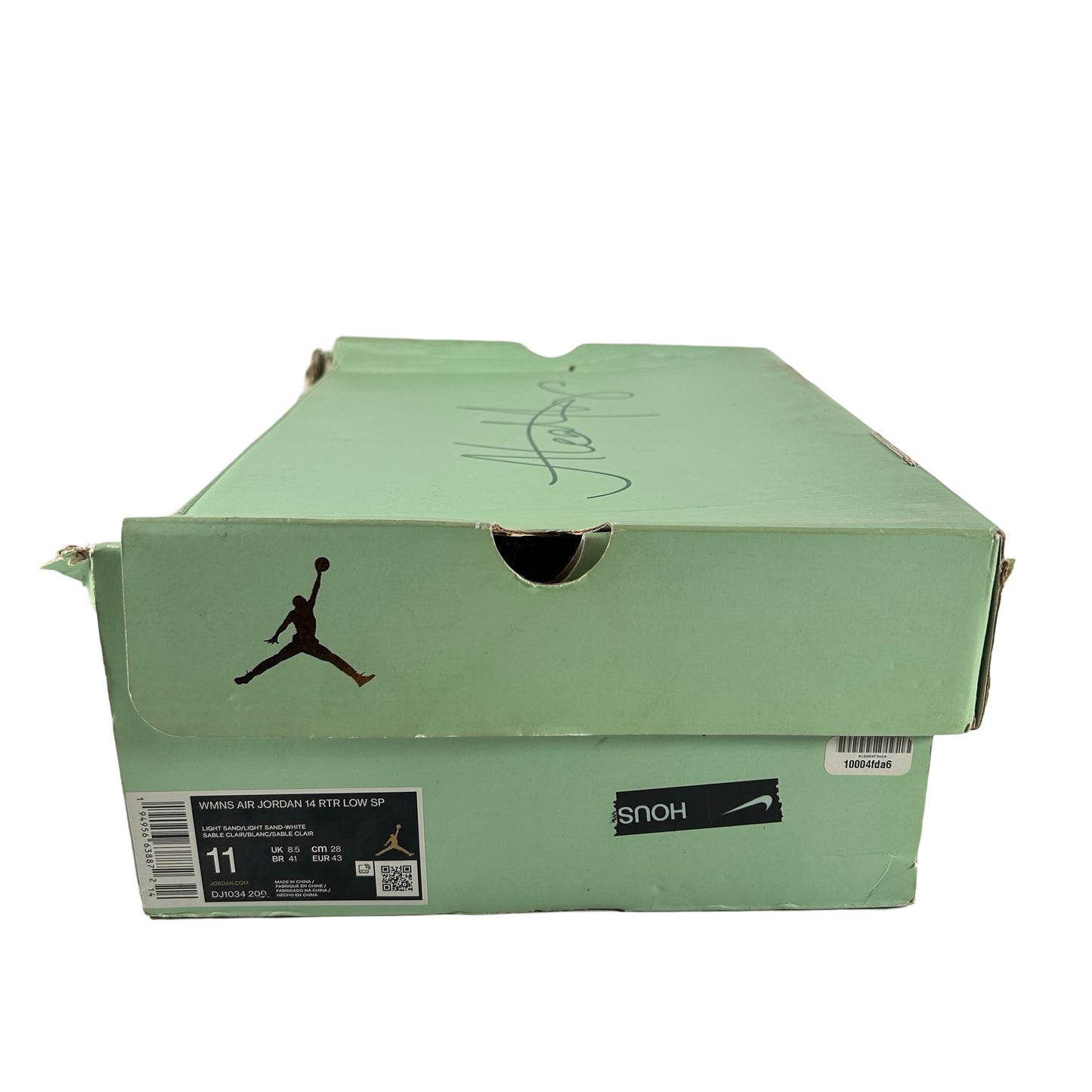 DJ1034 200 Jordan 14 Retro Aleali May Fortune (W) [USED] - 11 W (Used)