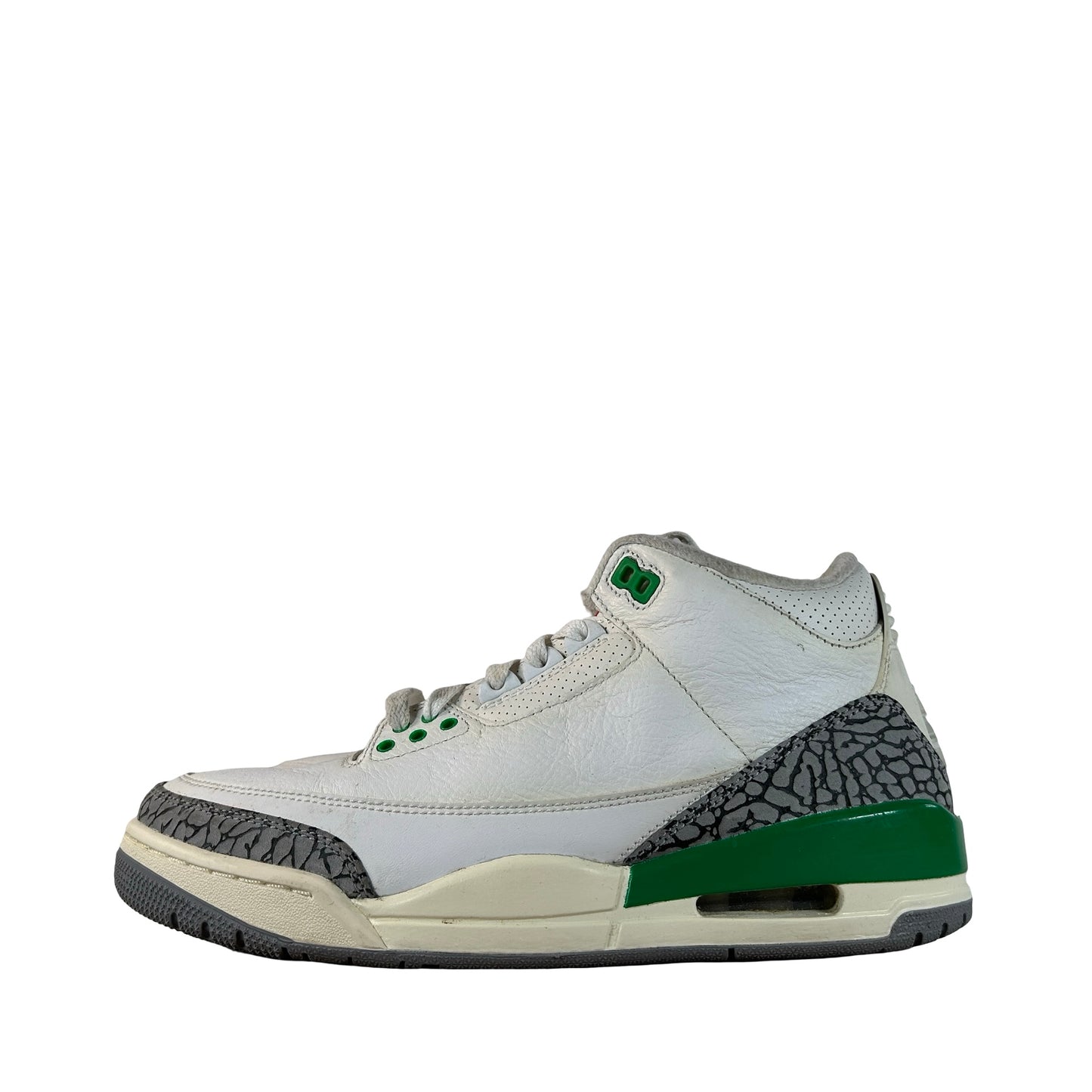 CK9246 136 Jordan 3 Retro Lucky Green (W) [USED] - 9 W (Used) (Replace Box)