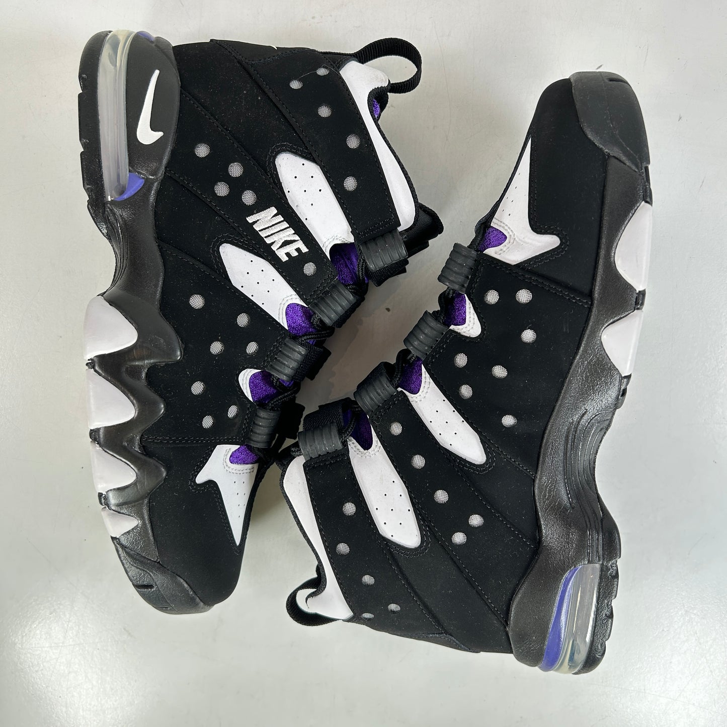 FQ8233 001 Nike Air Max 2 CB '94 OG Black White Purple [USED] - 8 (Used)