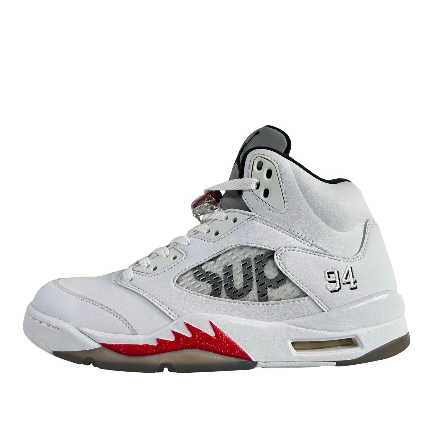 824371 101 Jordan 5 Retro Supreme White [USED] - 10 M (Used)
