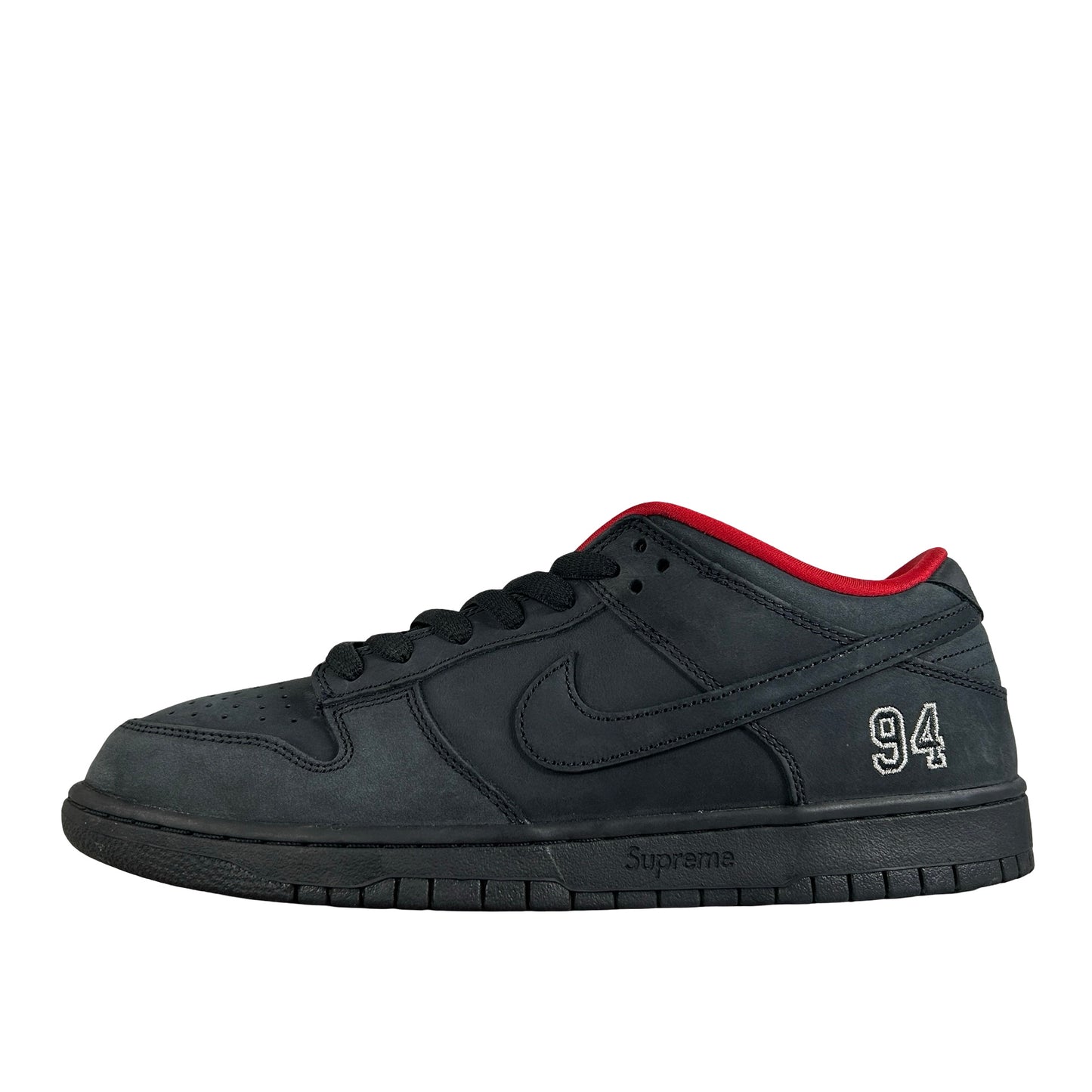 HQ8487 001 Nike SB Dunk Low Supreme 94 Black [USED] - 11 M (Used)